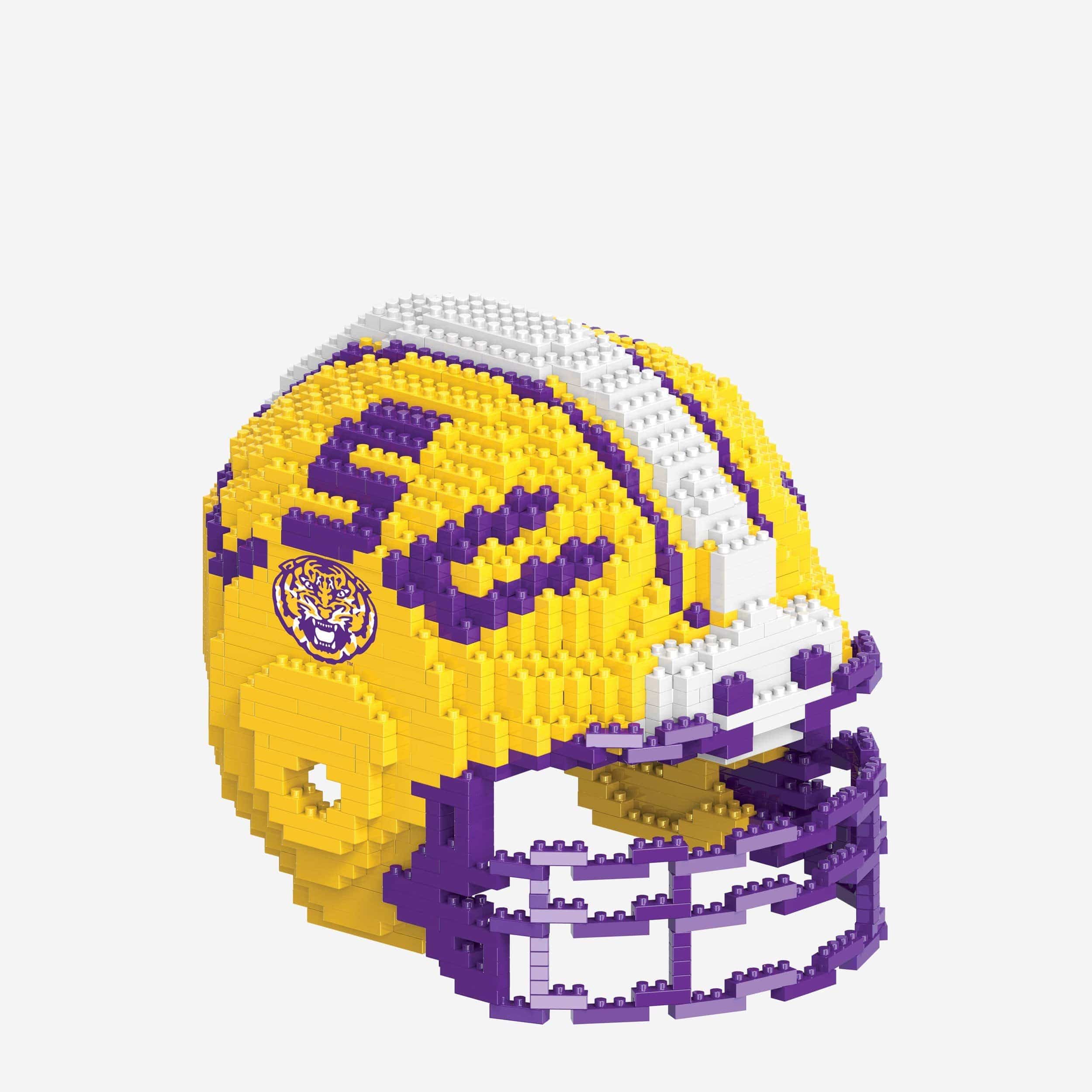 LSU Tigers BRXLZ Mini Helmet