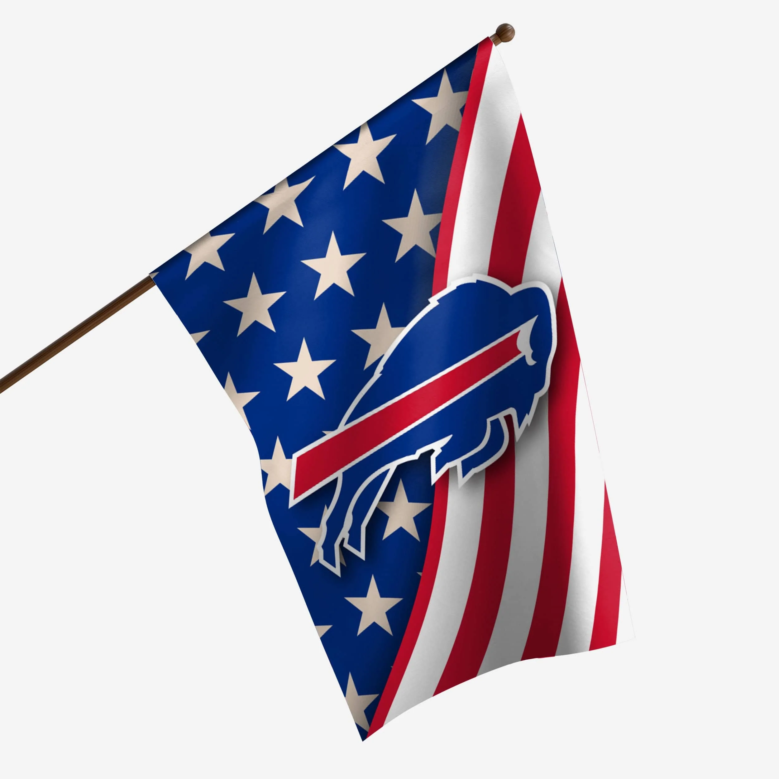 Buffalo Bills Americana Vertical Flag