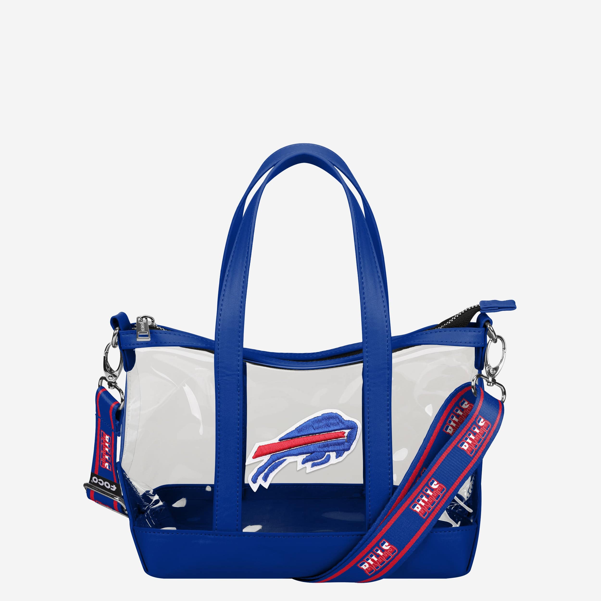 Buffalo Bills Clear Crossbody Mini Tote Bag