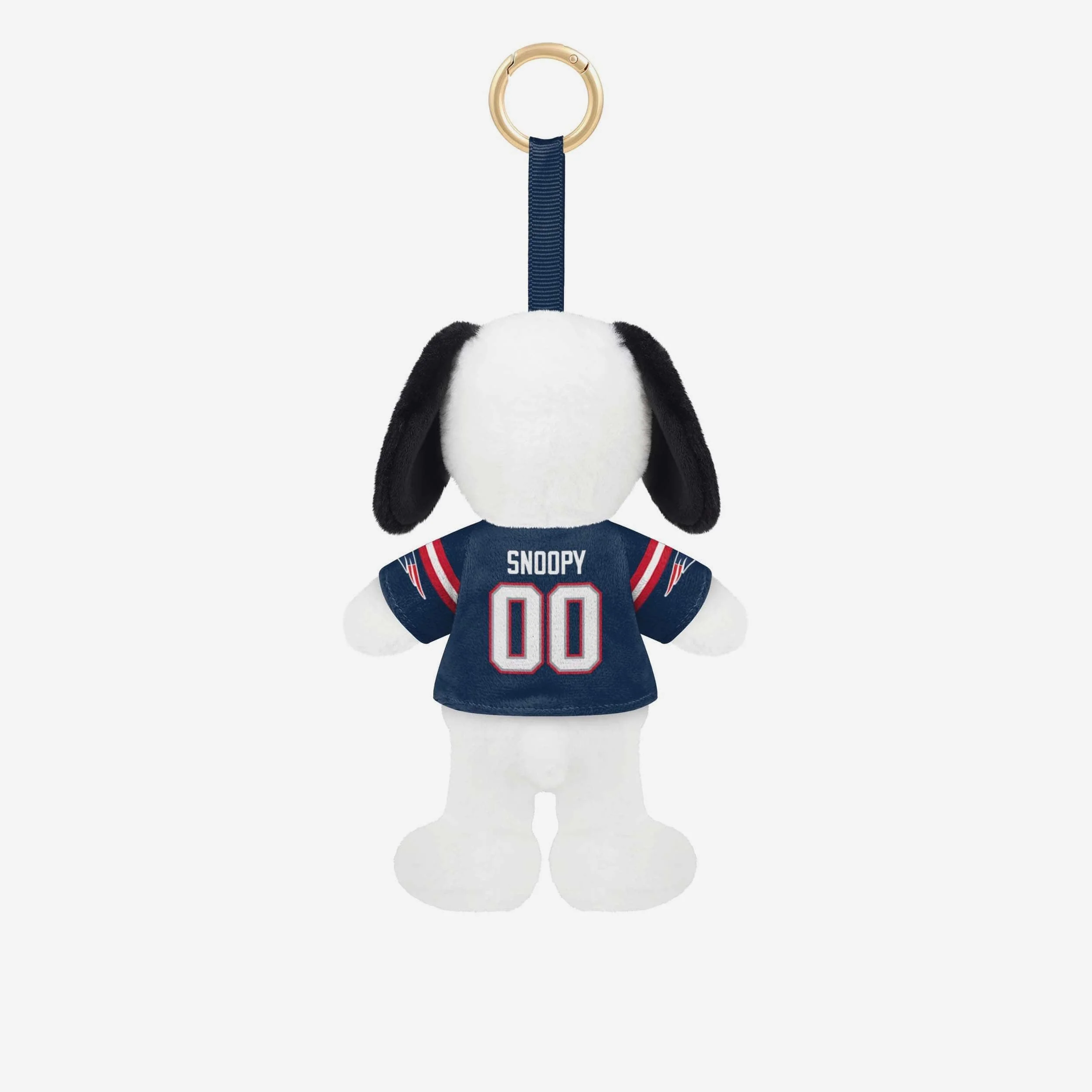New England Patriots Plush Snoopy Peanuts Bag Charm Keychain 2 New England Patriots Plush Snoopy Peanuts Bag Charm Keychain