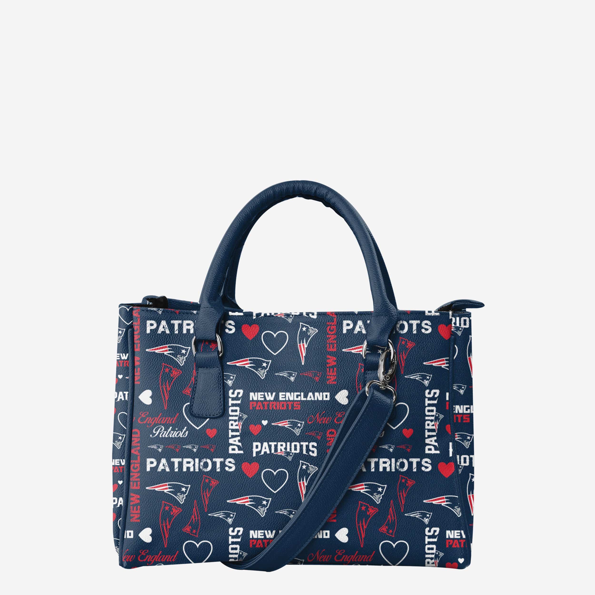 New England Patriots Logo Love Purse 1 New England Patriots Logo Love Purse