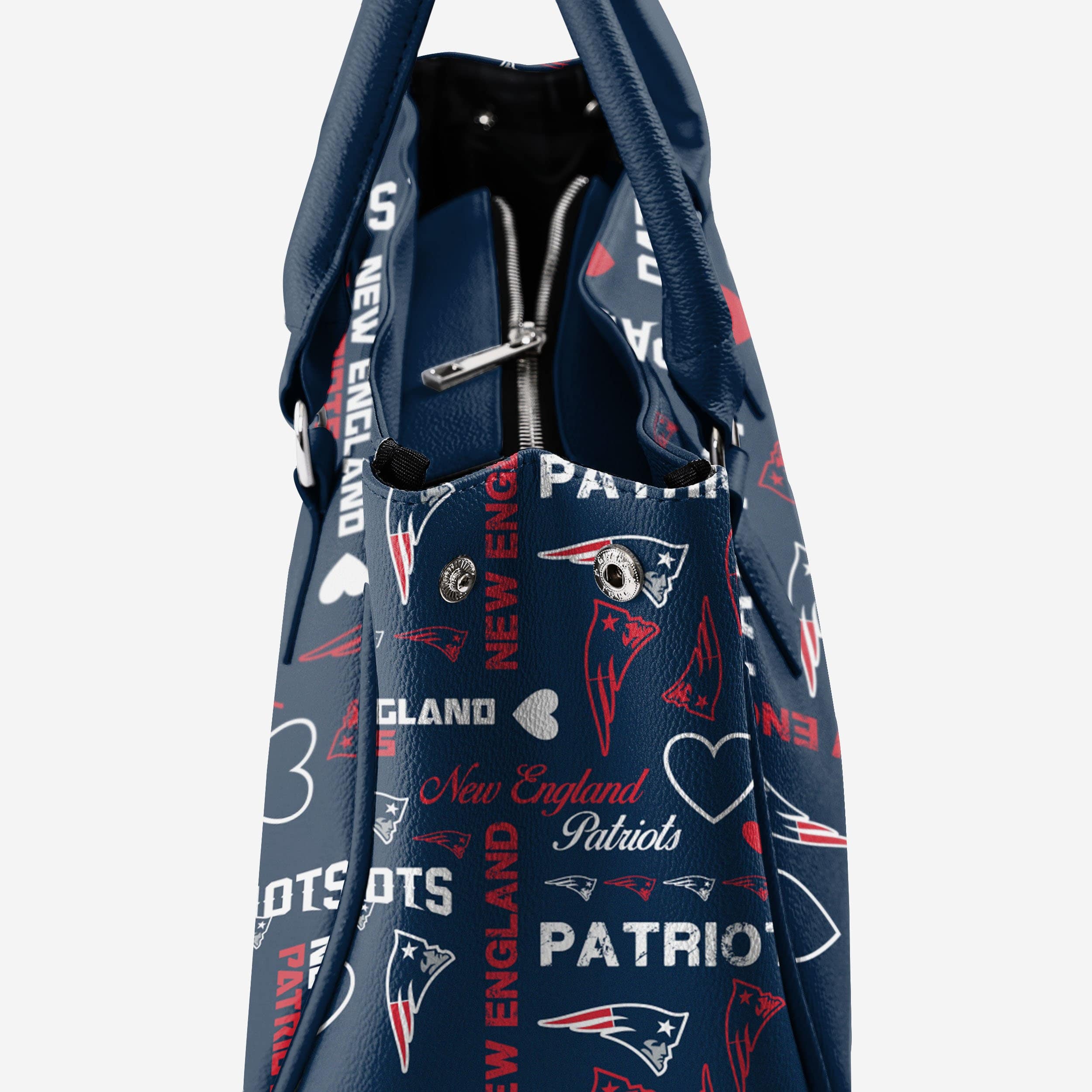 New England Patriots Logo Love Purse 4 New England Patriots Logo Love Purse