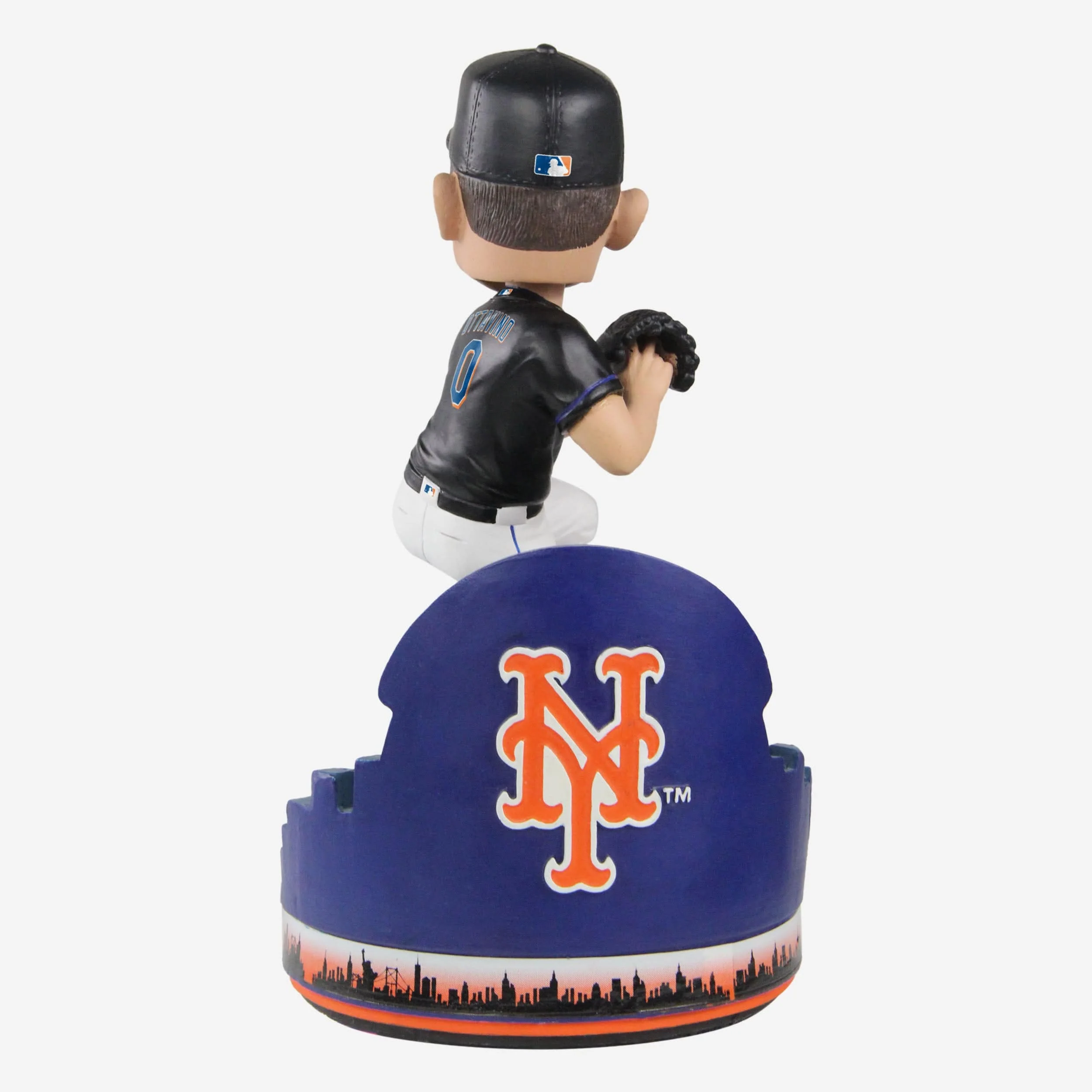 Adam Ottavino New York Mets Black Jersey Bobblehead 5 Adam Ottavino New York Mets Black Jersey Bobblehead
