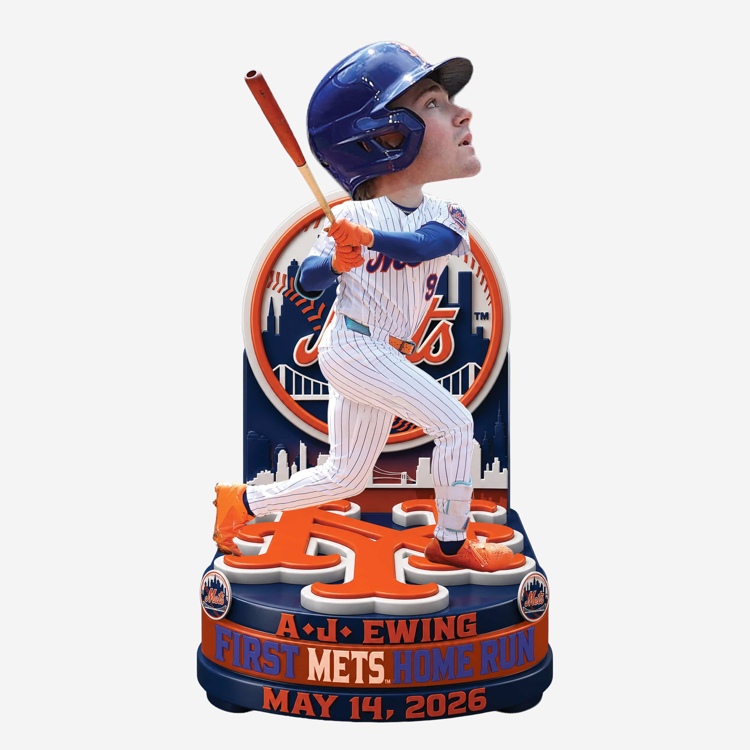 AJ Ewing New York Mets First Home Run Bobblehead