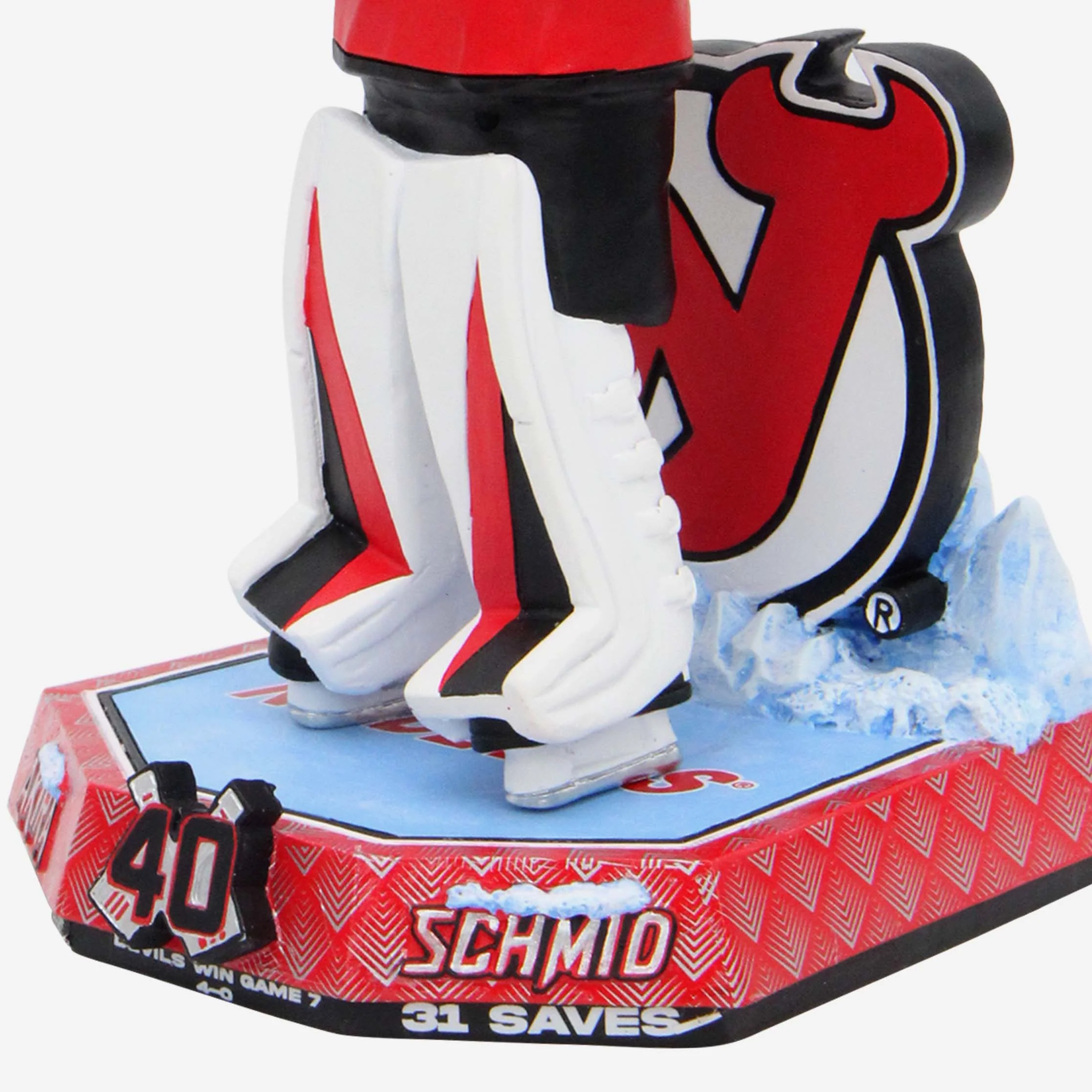Akira Schmid New Jersey Devils Gamebreaker Bobblehead 3 Akira Schmid New Jersey Devils Gamebreaker Bobblehead