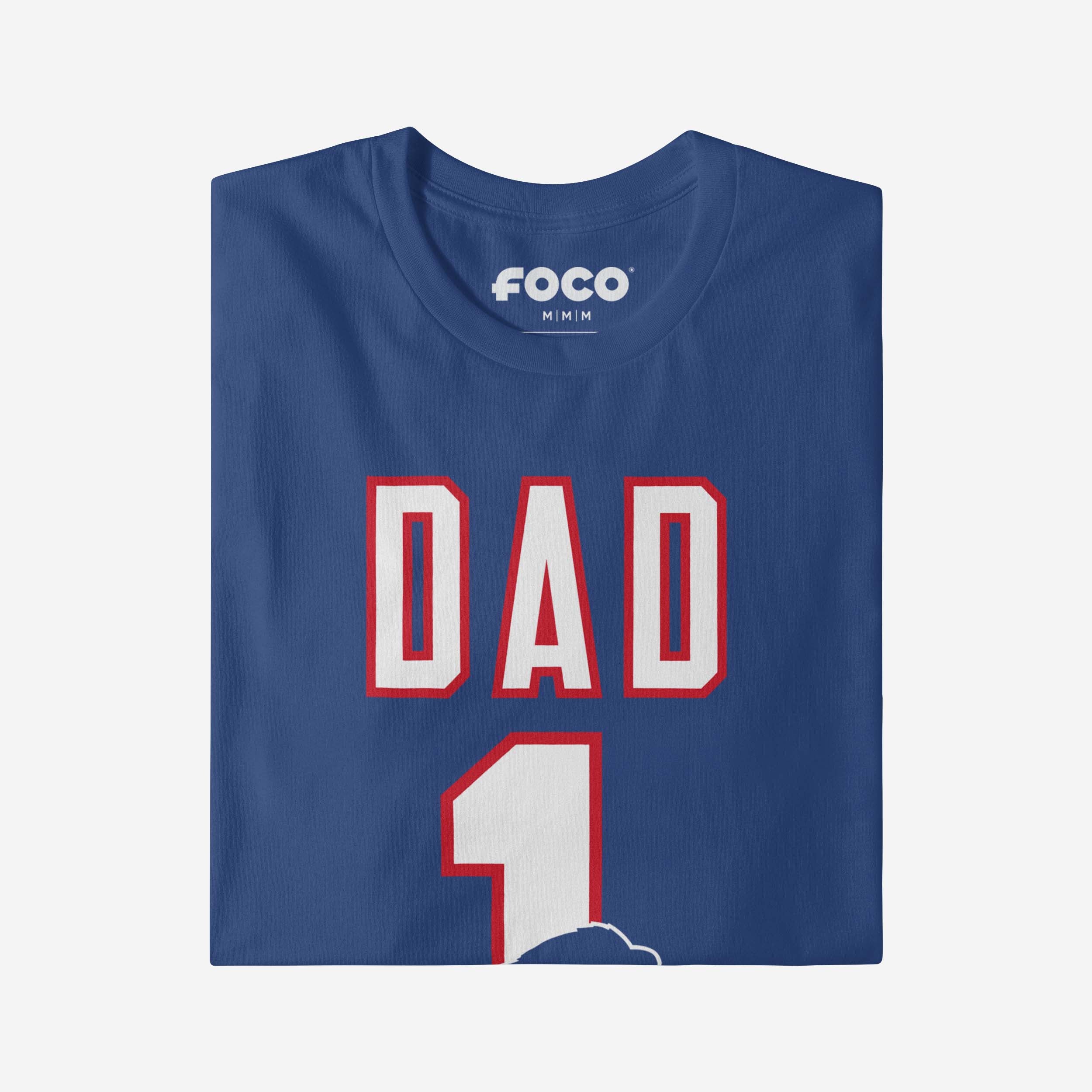 Buffalo Bills Number 1 Dad T-Shirt 4 Buffalo Bills Number 1 Dad T-Shirt