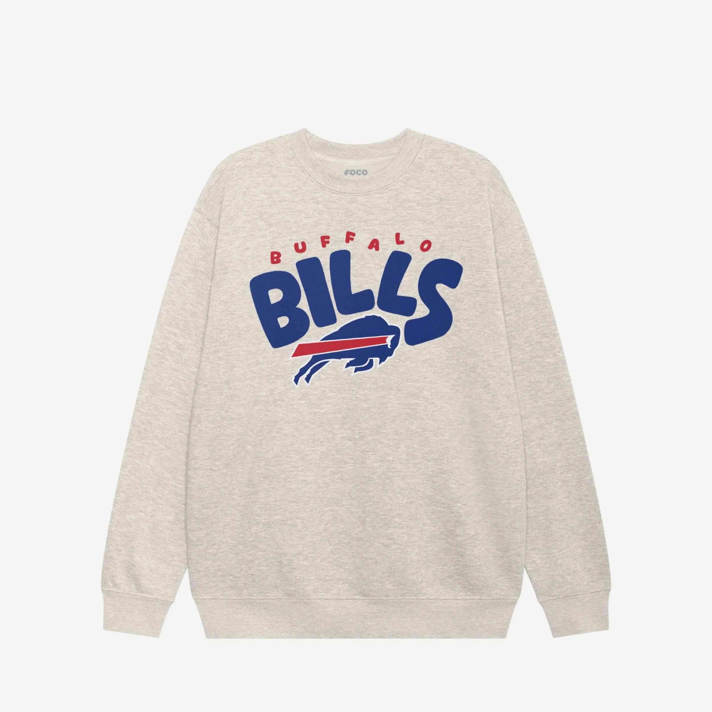 Buffalo Bills Bubble Crew Neck Sweatshirt