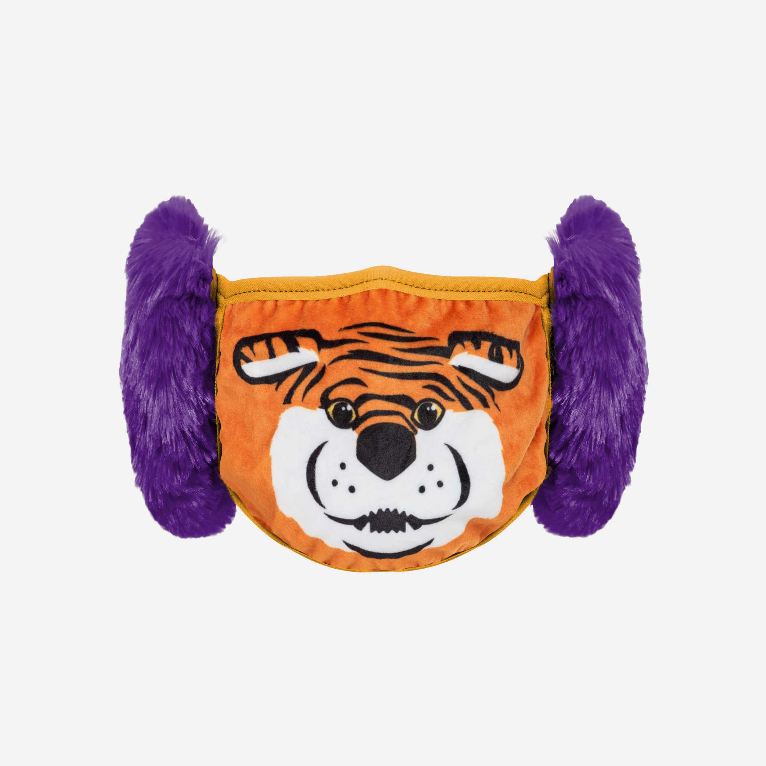 Mike The Tiger LSU Tigers Mascot Earmuff Face Cover
