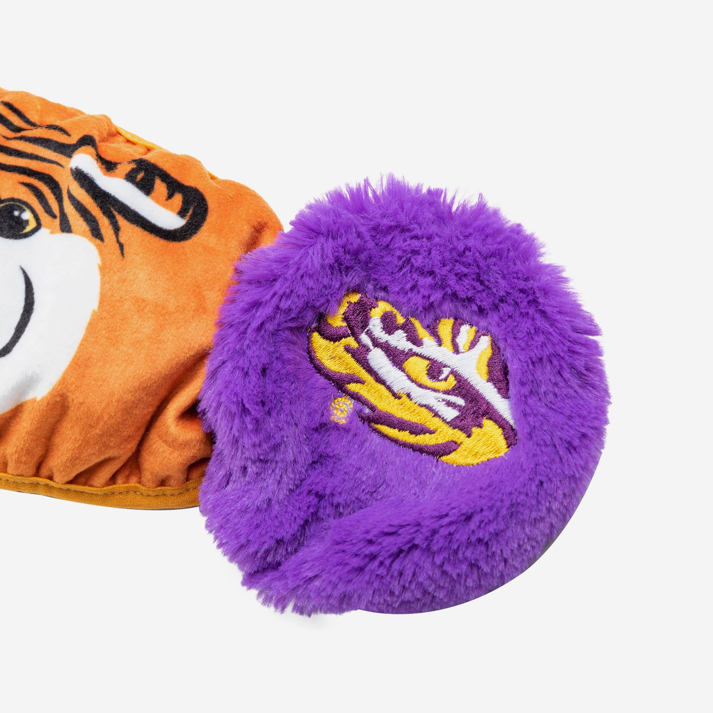 Mike The Tiger LSU Tigers Mascot Earmuff Face Cover 6 Mike The Tiger LSU Tigers Mascot Earmuff Face Cover