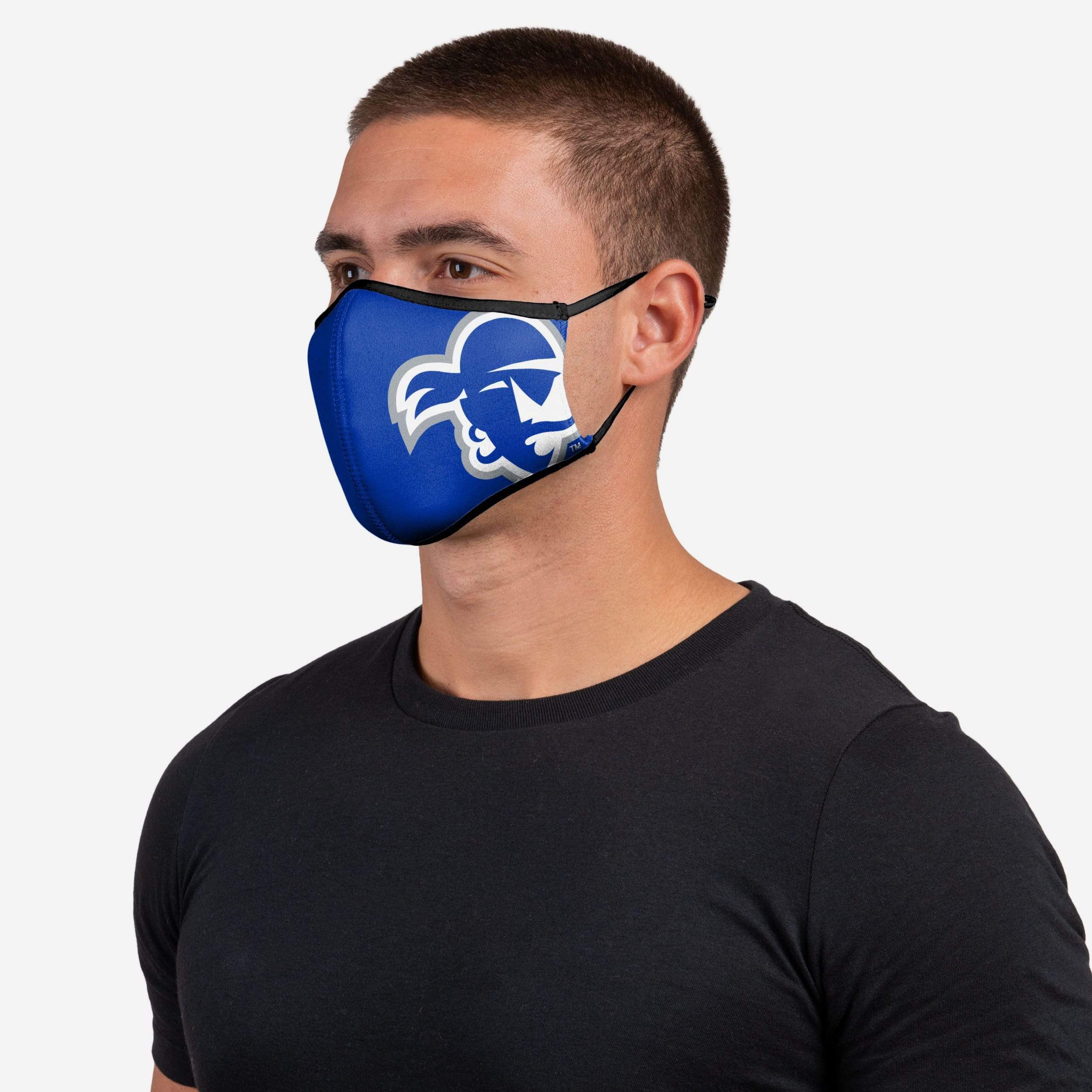 Seton Hall Pirates Sport 3 Pack Face Cover 2 Seton Hall Pirates Sport 3 Pack Face Cover