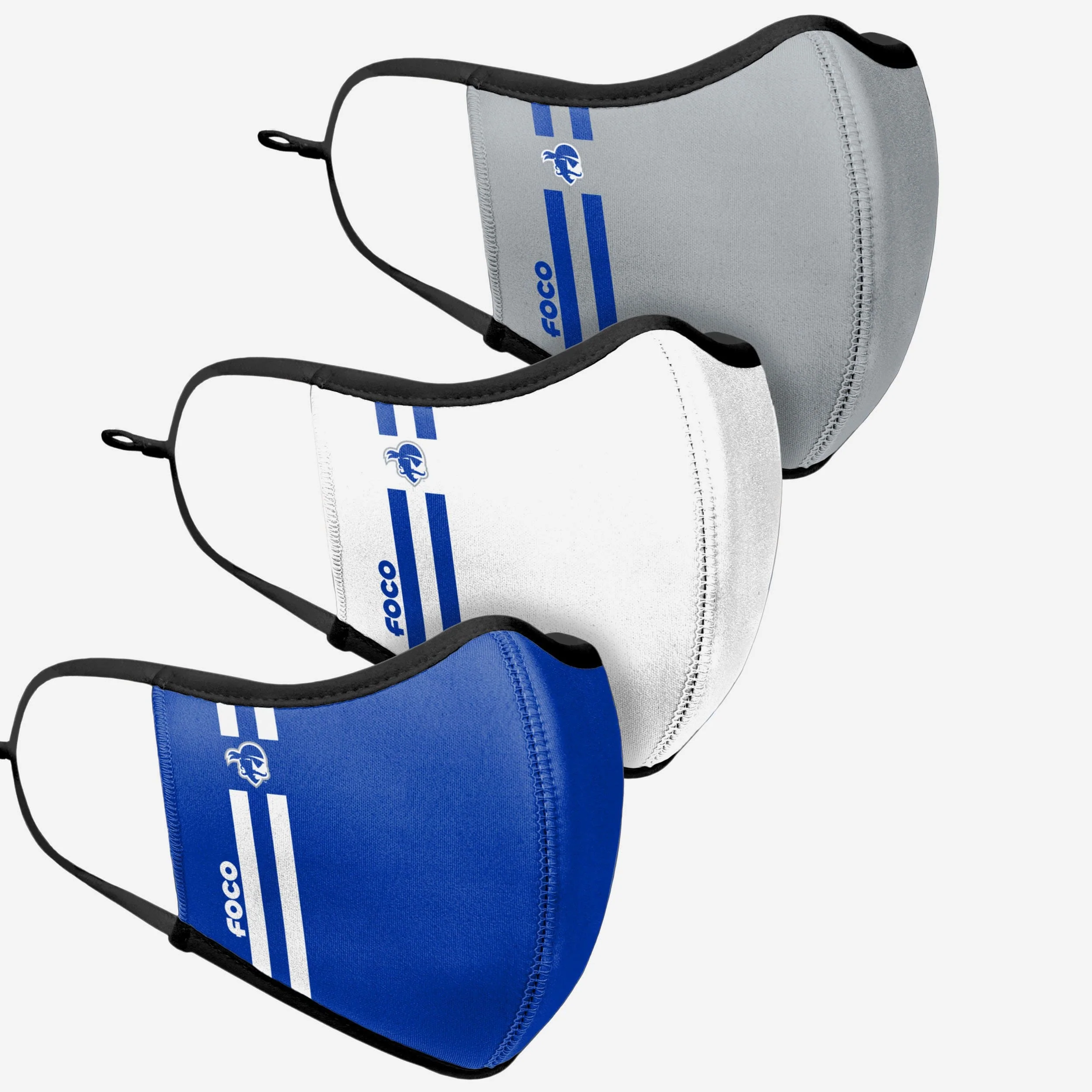 Seton Hall Pirates Sport 3 Pack Face Cover 3 Seton Hall Pirates Sport 3 Pack Face Cover