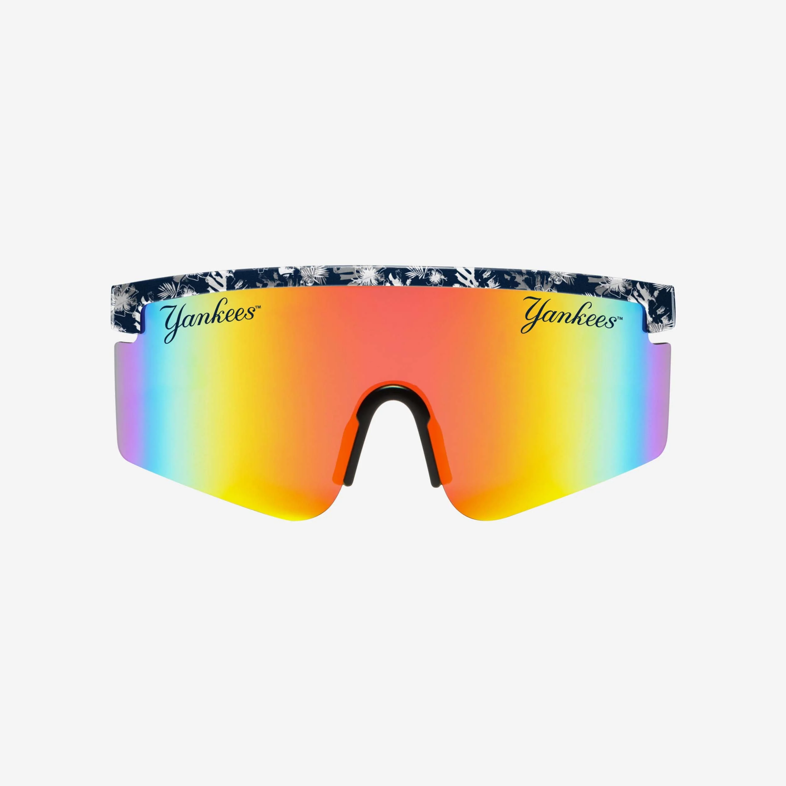 New York Yankees Floral Large Frame Sunglasses 2 New York Yankees Floral Large Frame Sunglasses