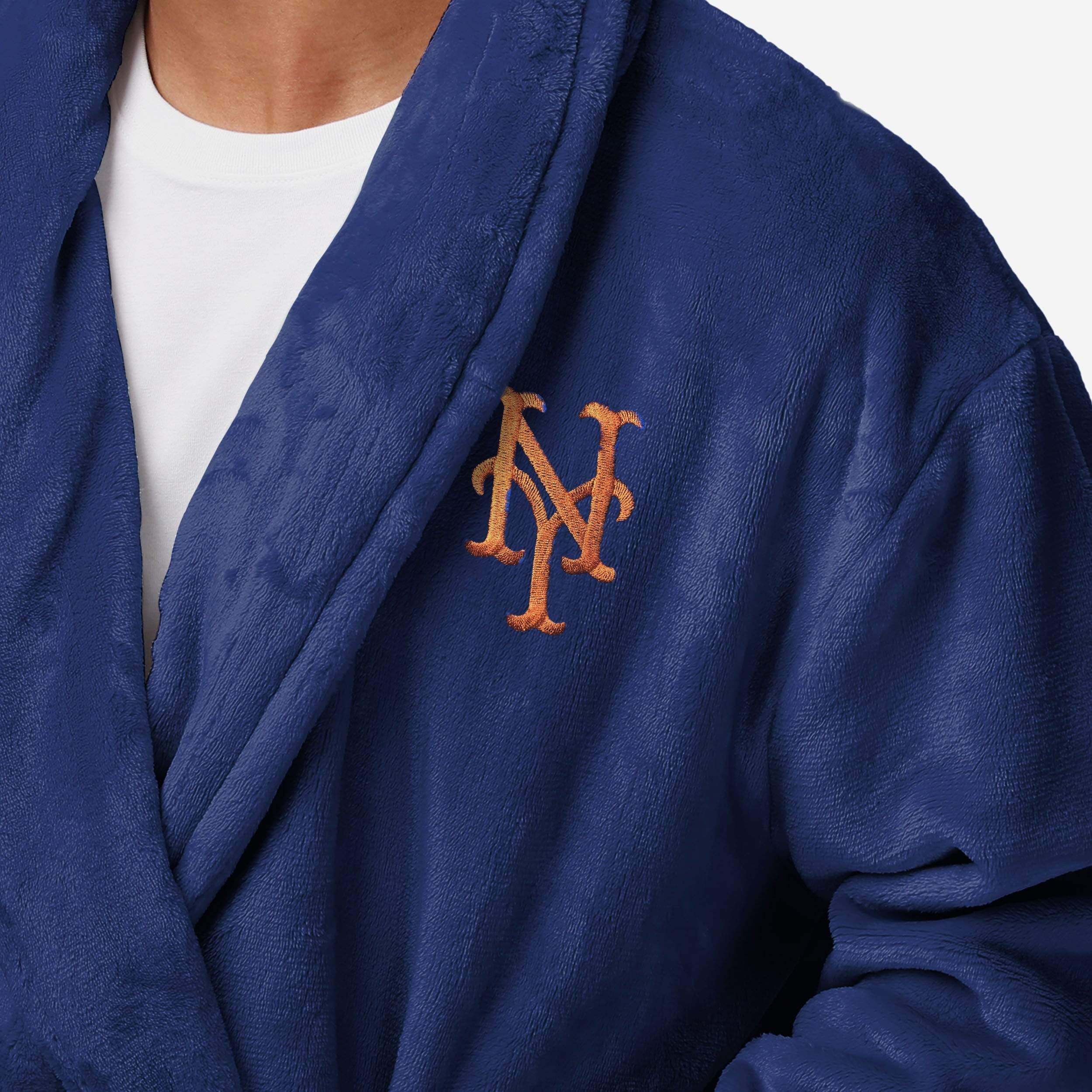 New York Mets Lazy Day Team Robe 2 New York Mets Lazy Day Team Robe