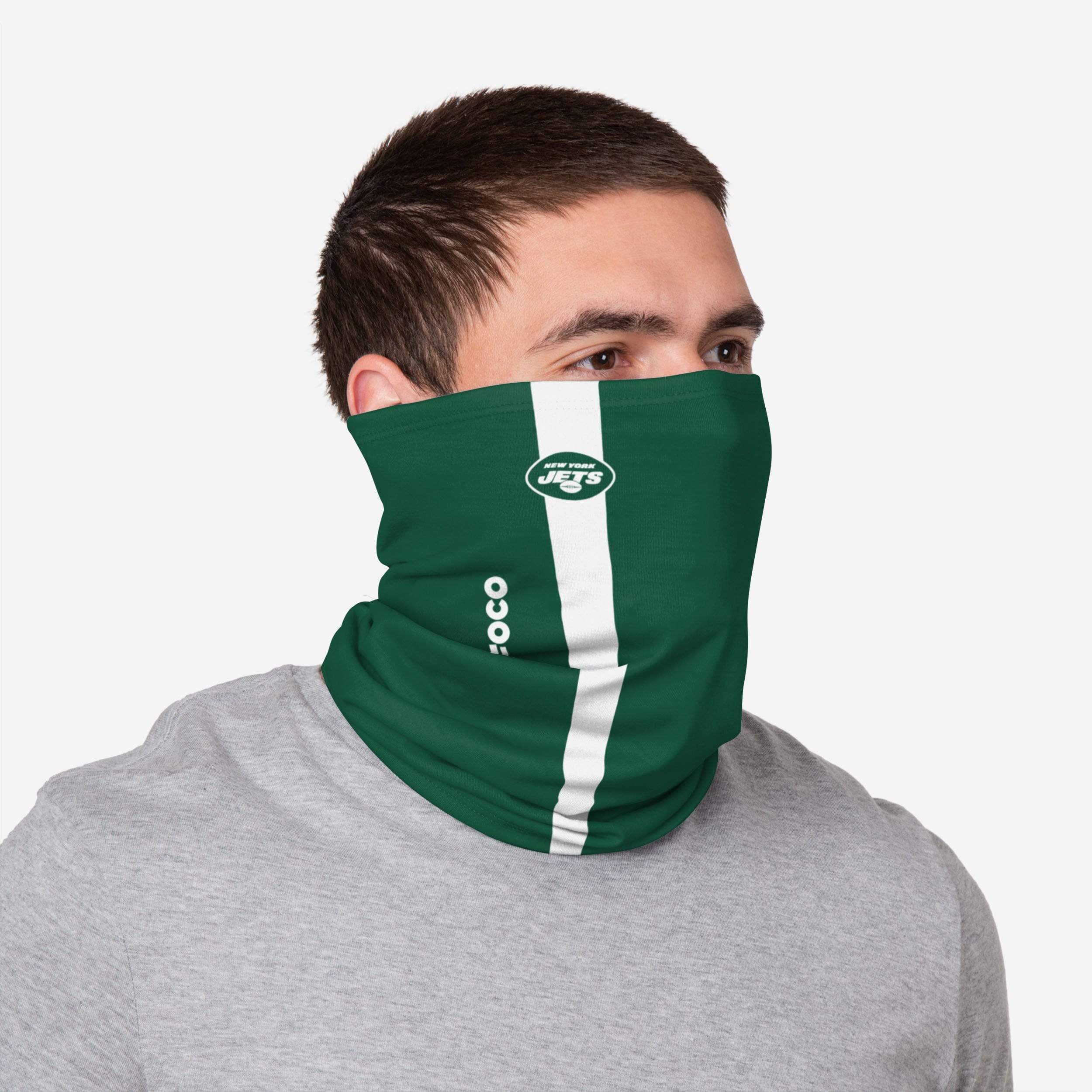 New York Jets On-Field Sideline Logo Gaiter Scarf 3 New York Jets On-Field Sideline Logo Gaiter Scarf