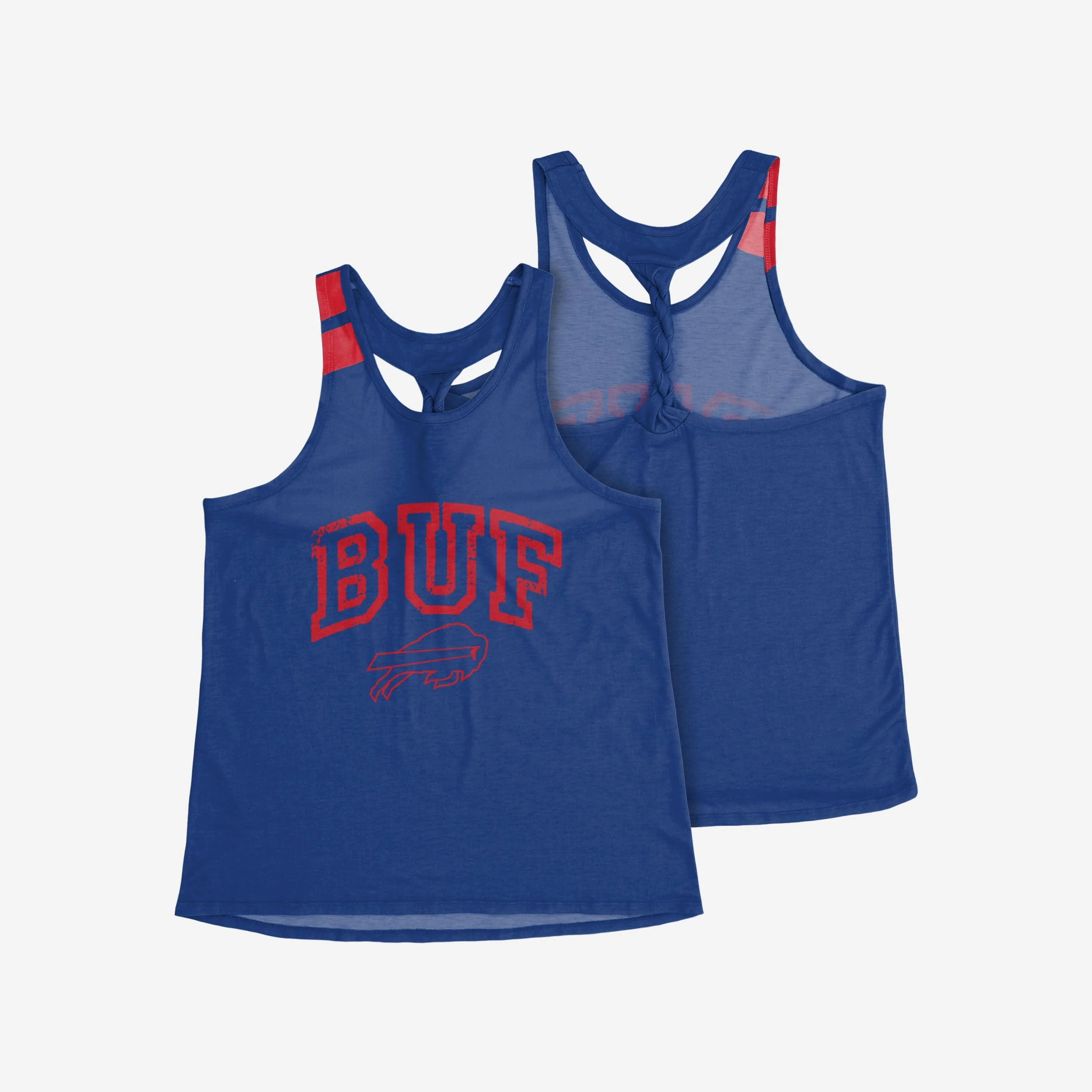 Buffalo Bills Womens Team Twist Sleeveless Top 3 Buffalo Bills Womens Team Twist Sleeveless Top
