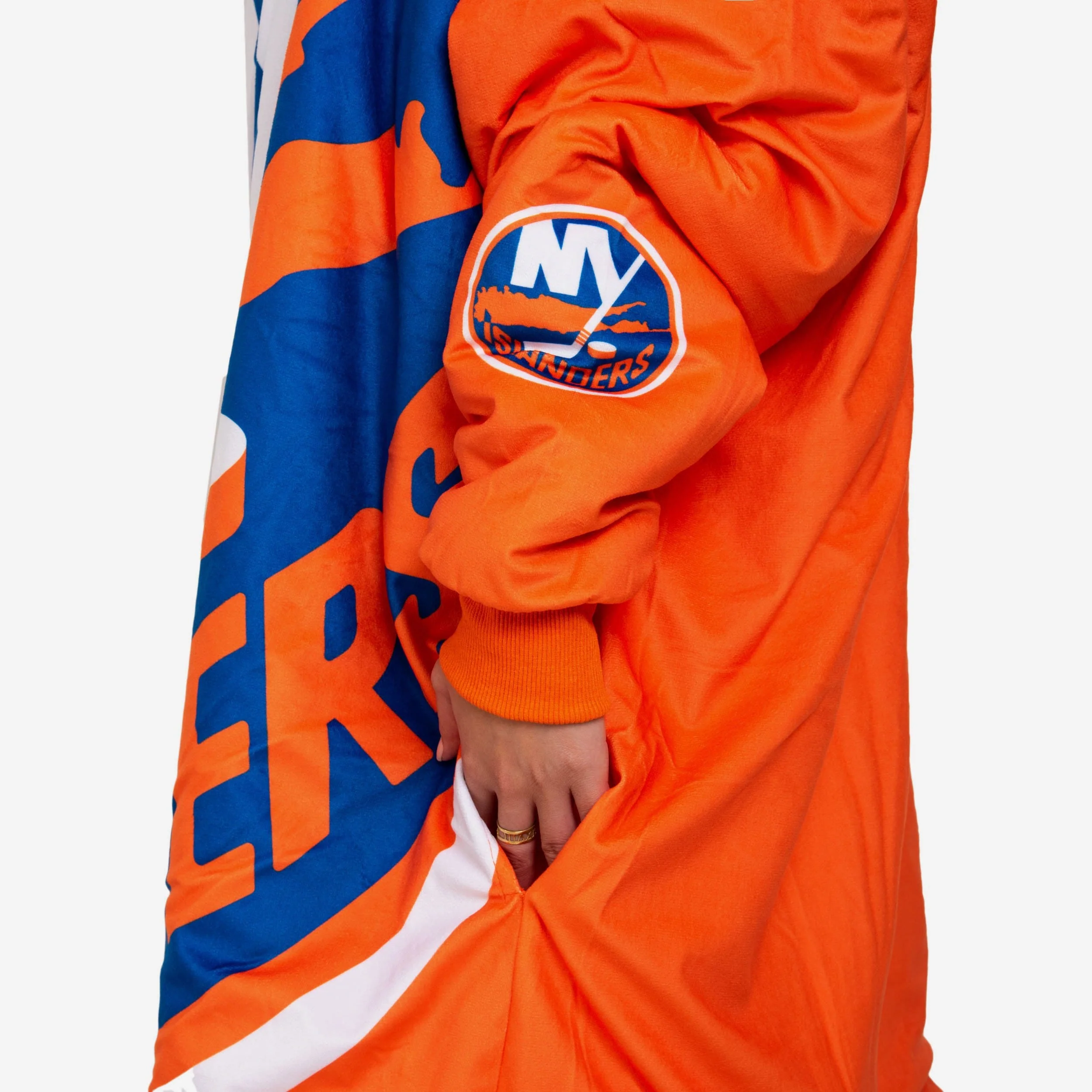 New York Islanders Reversible Colorblock Hoodeez 5 New York Islanders Reversible Colorblock Hoodeez