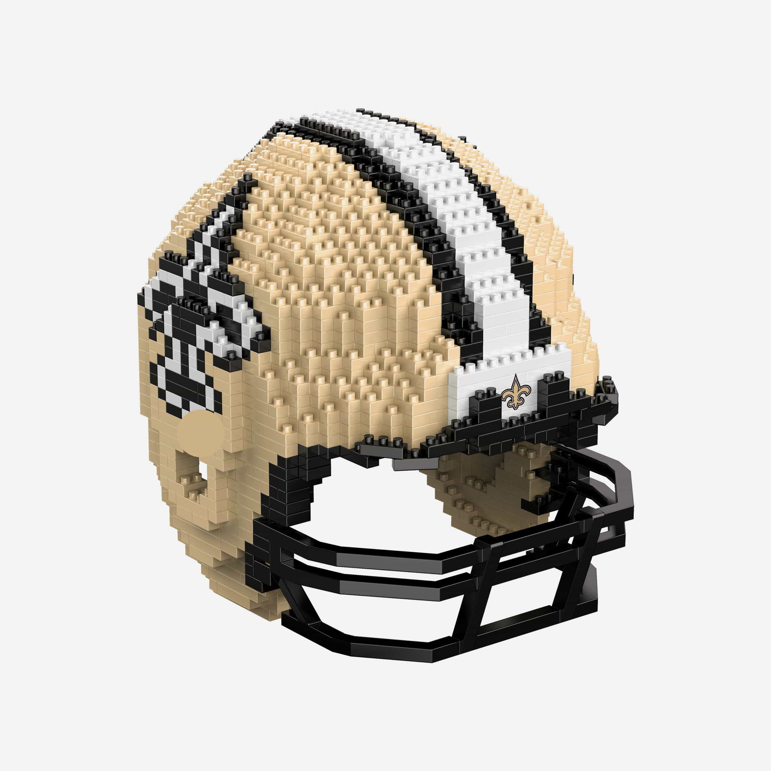 New Orleans Saints Replica BRXLZ Mini Helmet