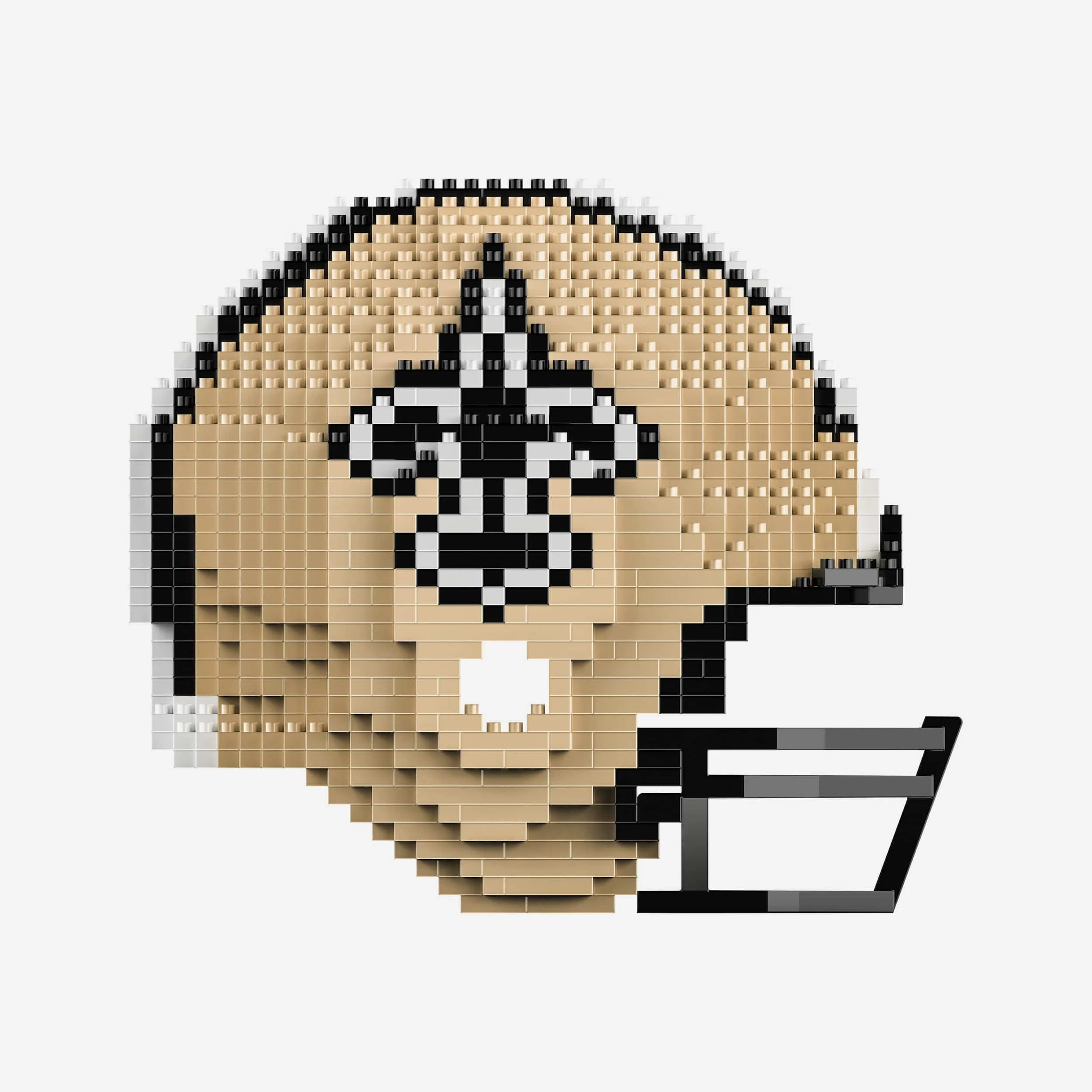 New Orleans Saints Replica BRXLZ Mini Helmet 2 New Orleans Saints Replica BRXLZ Mini Helmet