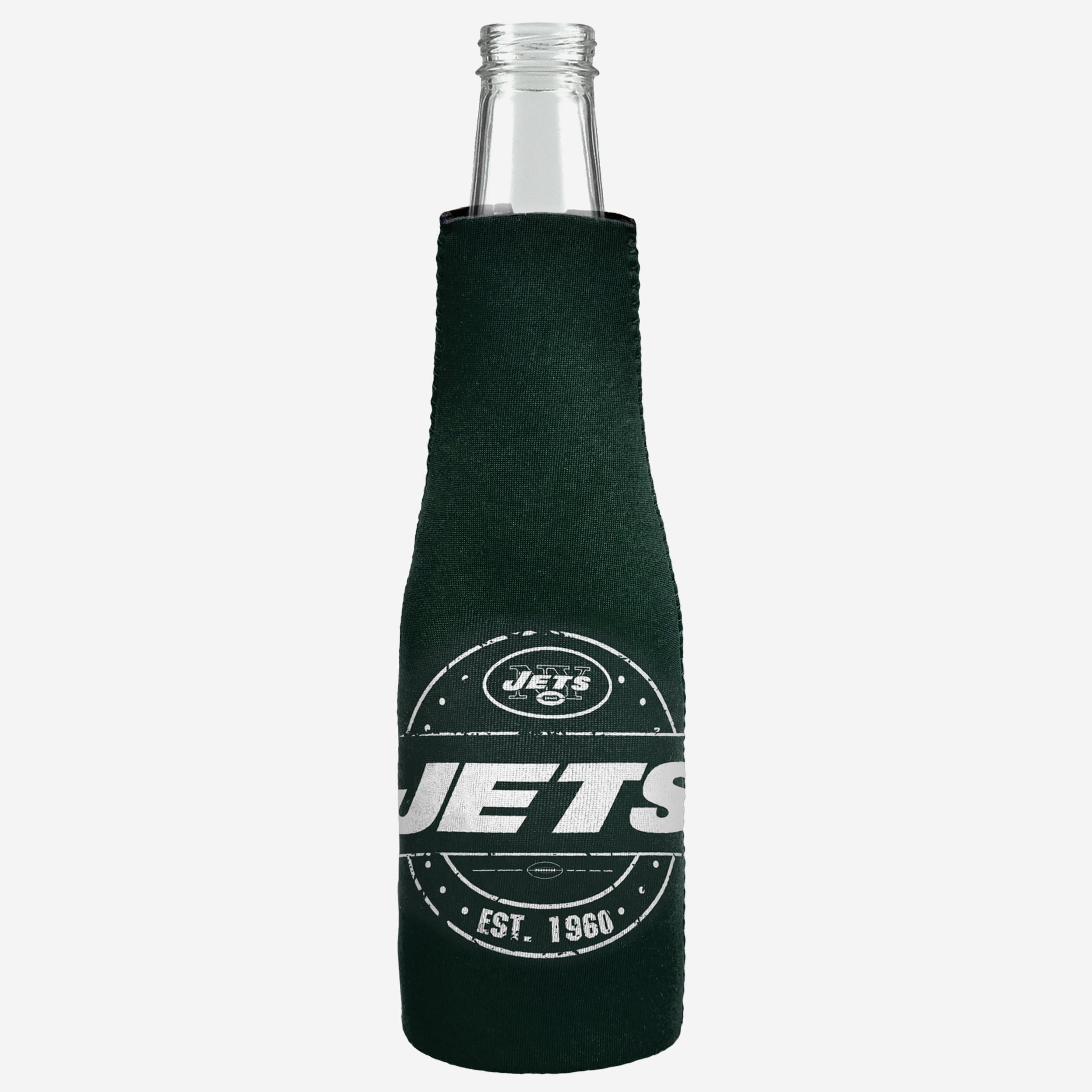 New York Jets Insulated Zippered Bottle Holder