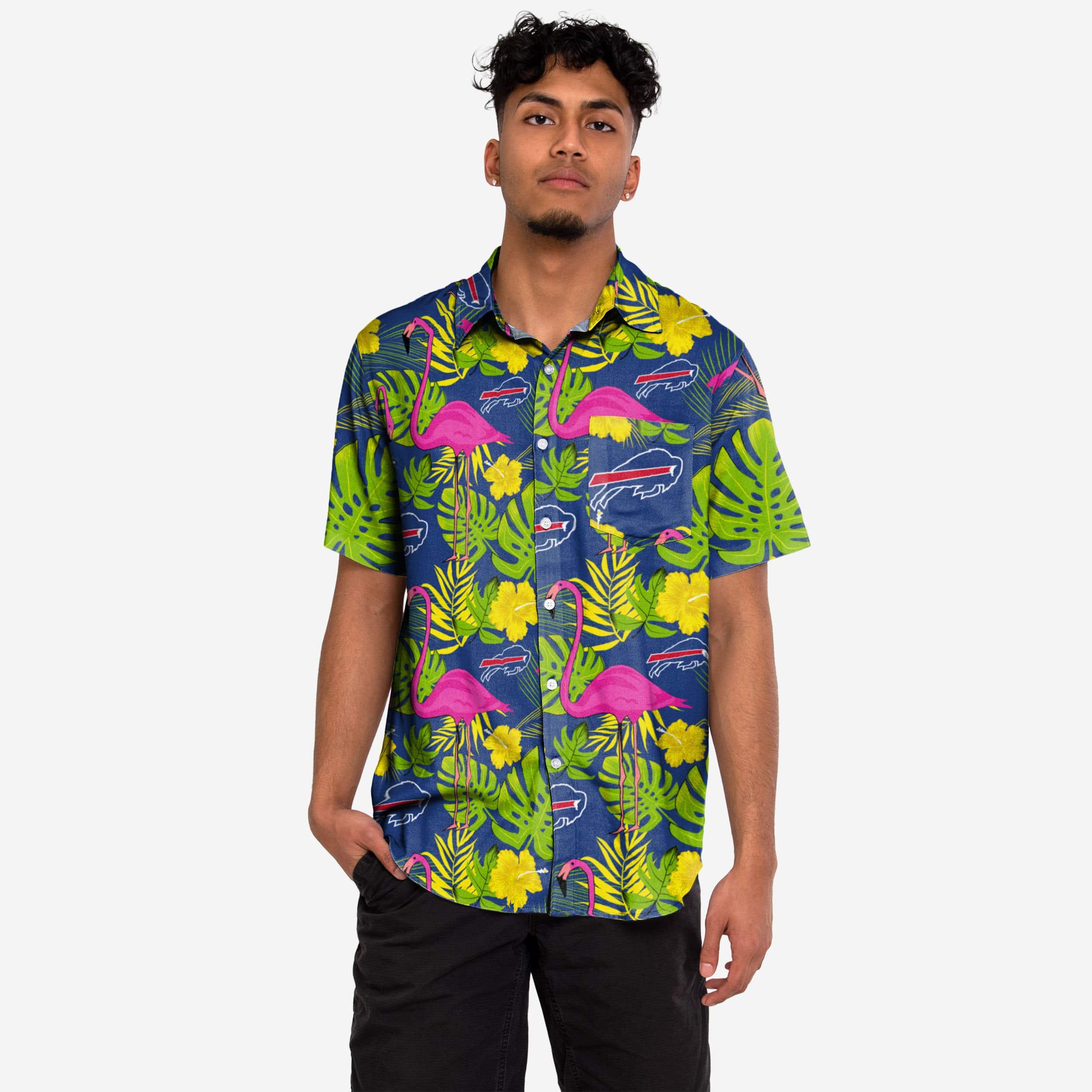 Buffalo Bills Highlights Button Up Shirt