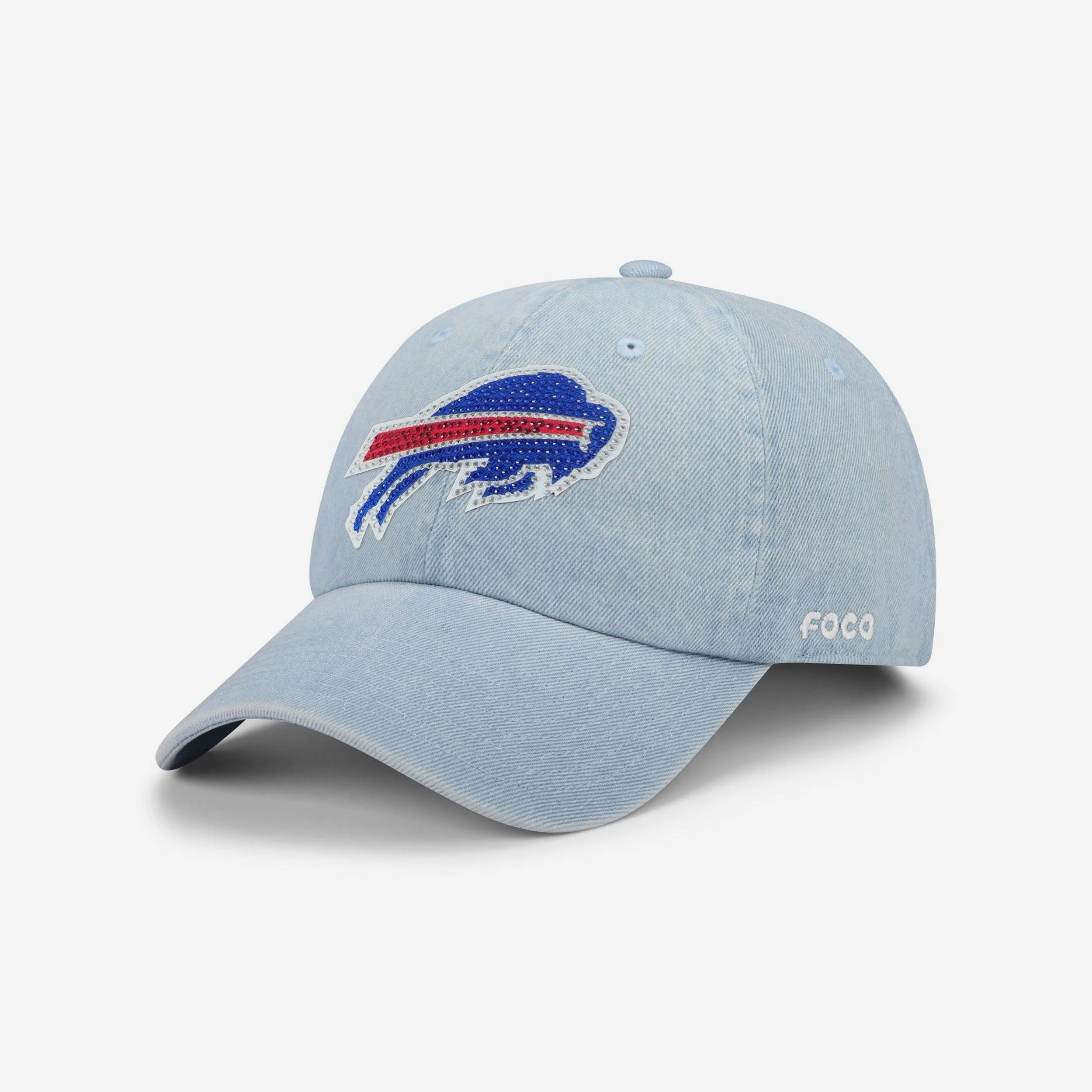 Buffalo Bills Rhinestone Logo Denim Casual Cap