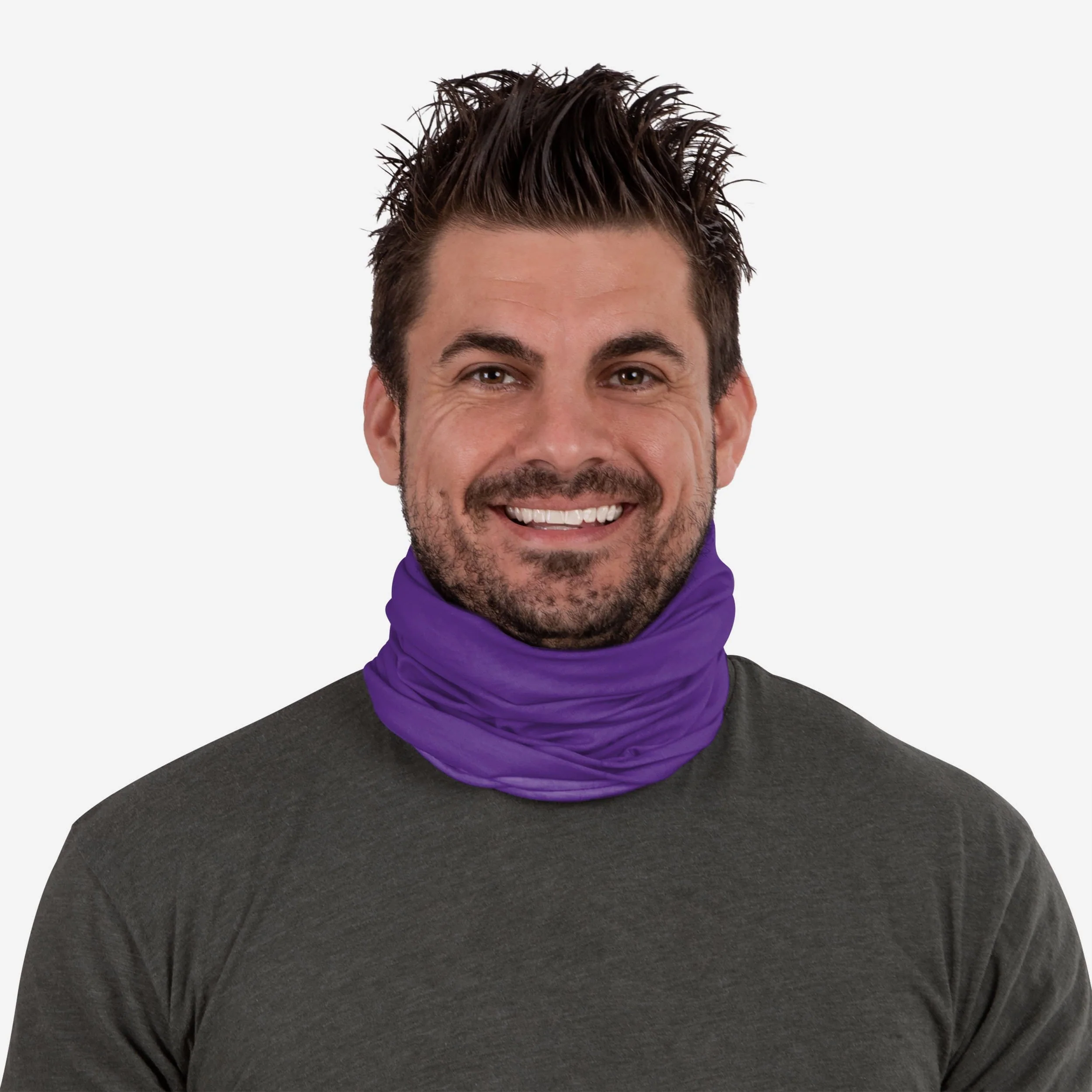 LSU Tigers Hibiscus Gaiter Scarf 3 LSU Tigers Hibiscus Gaiter Scarf