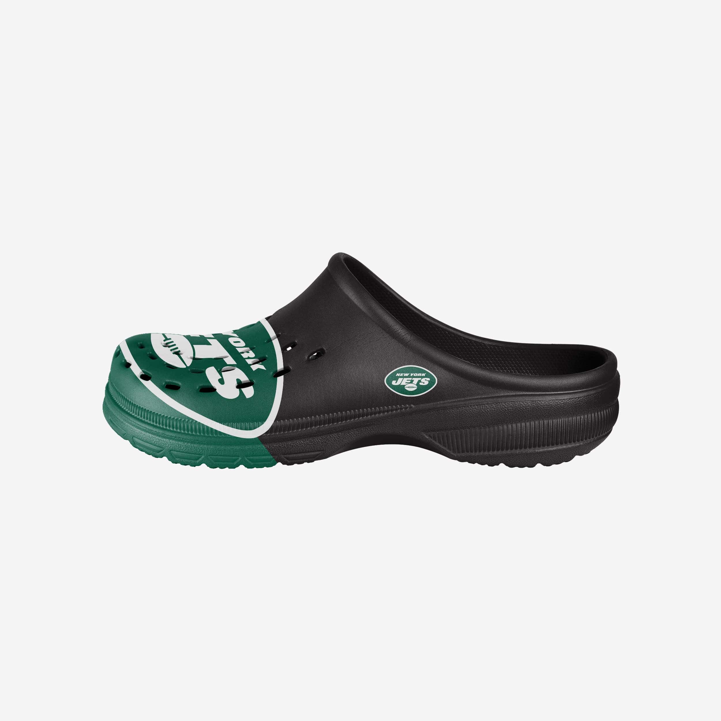 New York Jets Colorblock Big Logo Clog