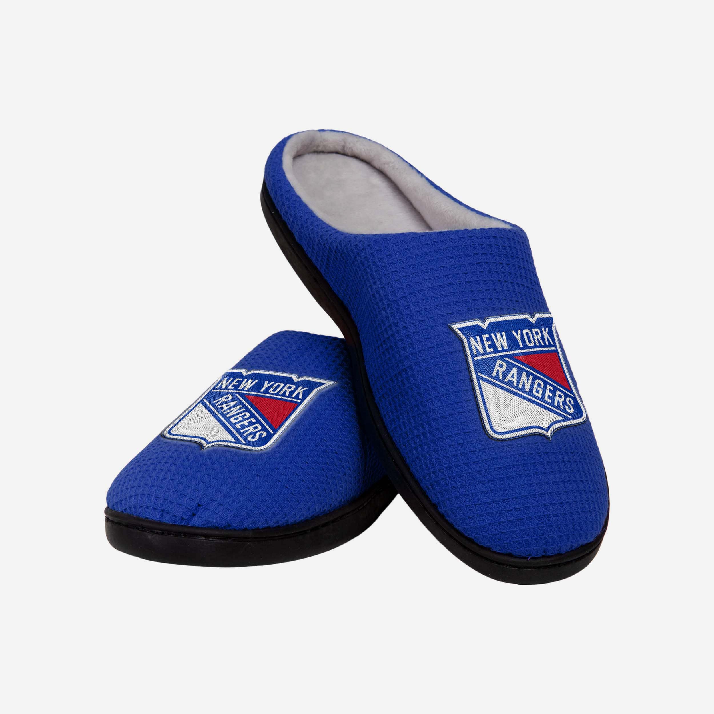 New York Rangers Memory Foam Slide Slipper 3 New York Rangers Memory Foam Slide Slipper