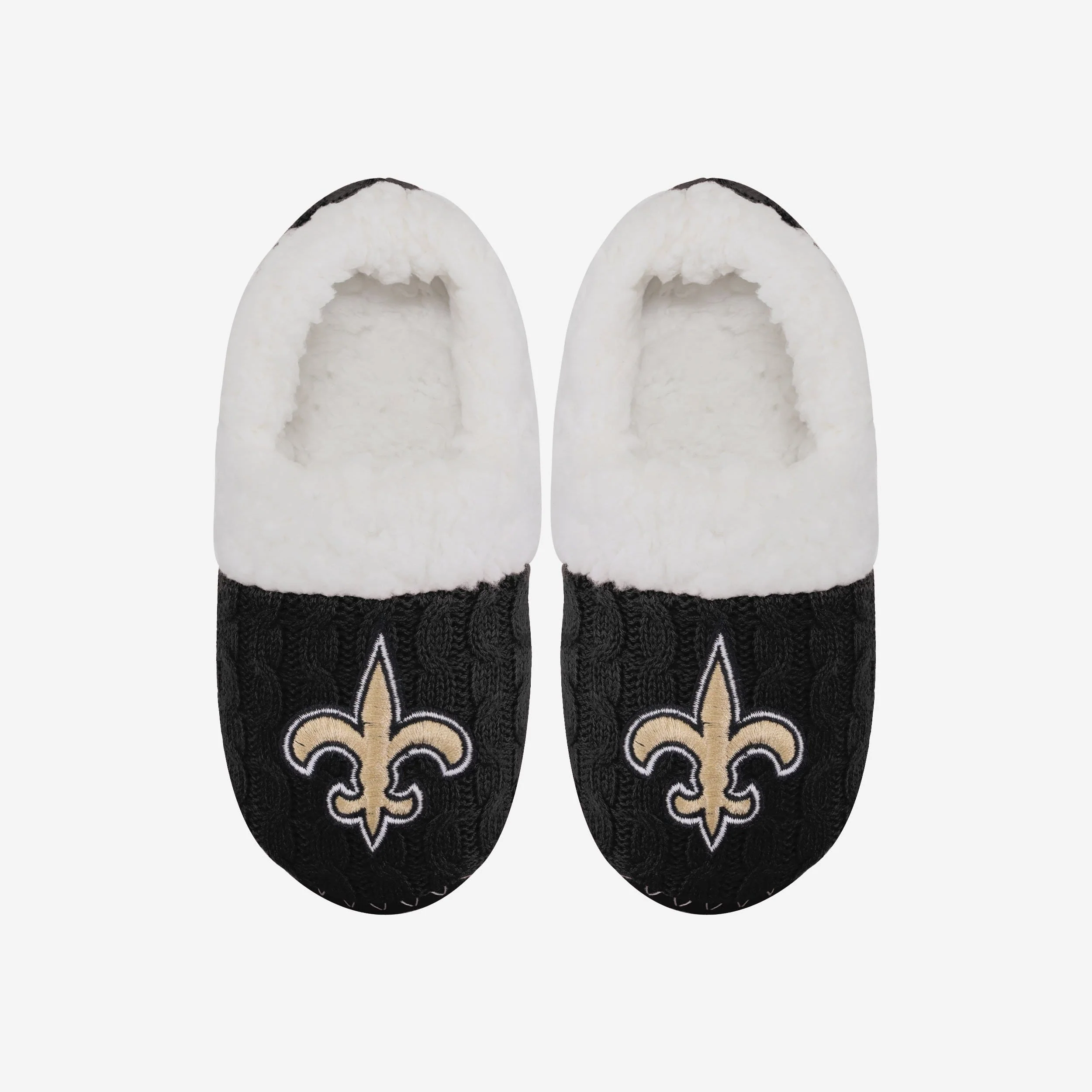 New Orleans Saints Womens Team Color Moccasin Slipper 2 New Orleans Saints Womens Team Color Moccasin Slipper