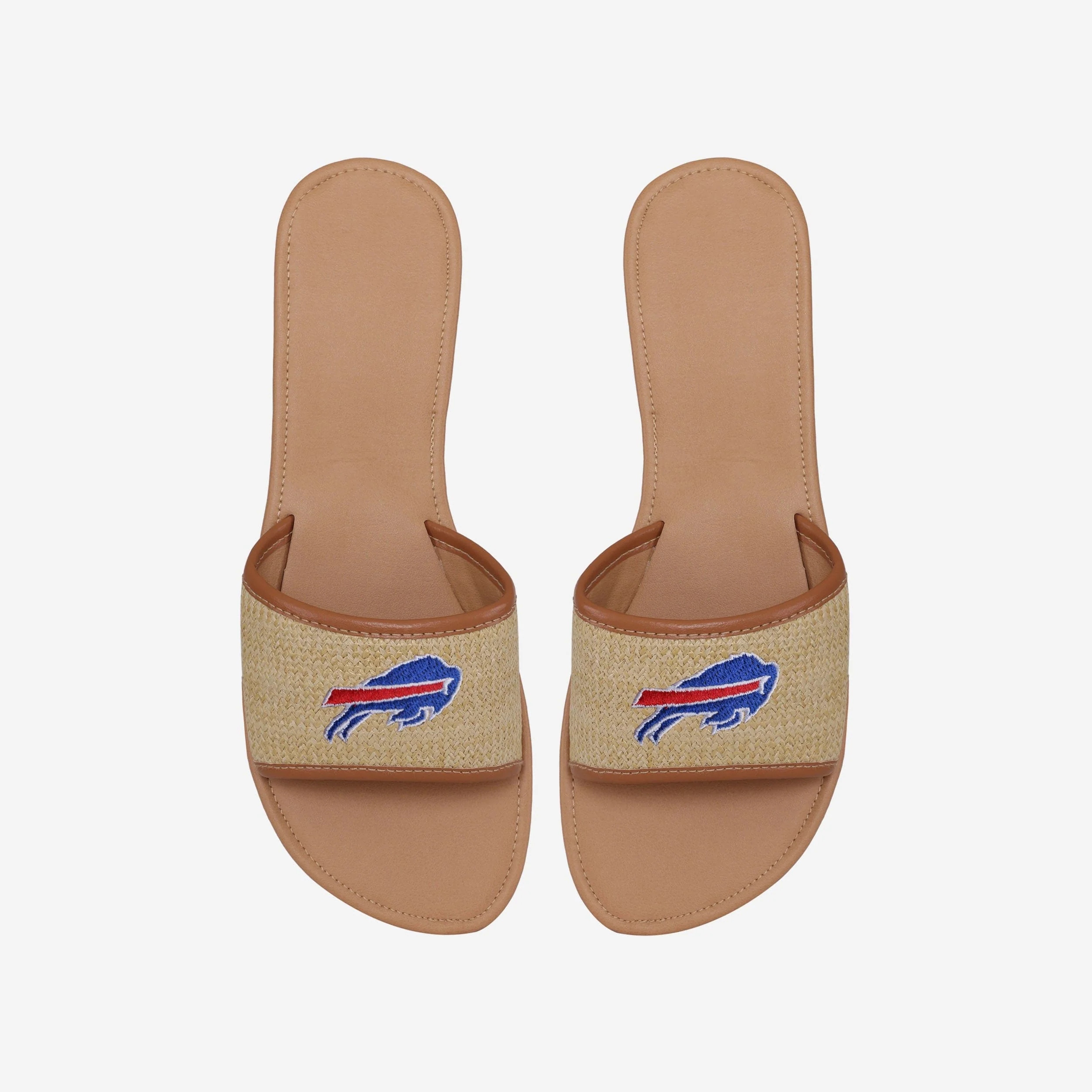 Buffalo Bills Womens Straw Slide