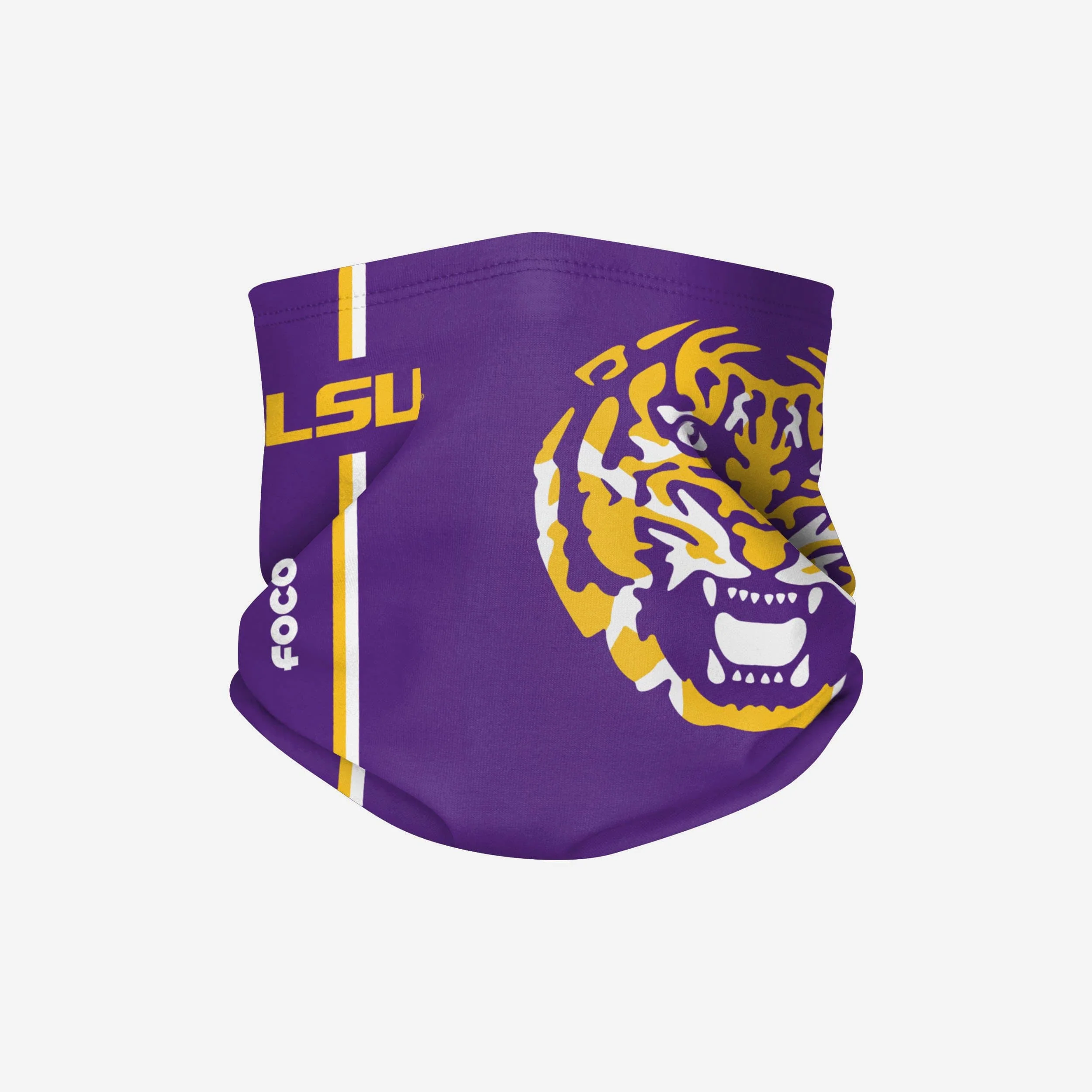 LSU Tigers On-Field Sideline Logo Gaiter Scarf 1 LSU Tigers On-Field Sideline Logo Gaiter Scarf