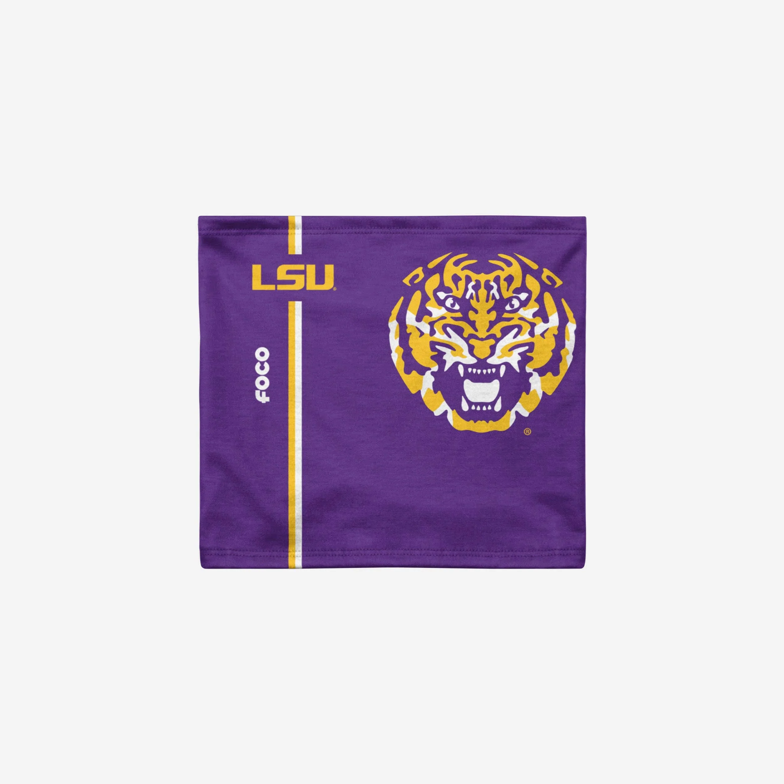LSU Tigers On-Field Sideline Logo Gaiter Scarf 2 LSU Tigers On-Field Sideline Logo Gaiter Scarf