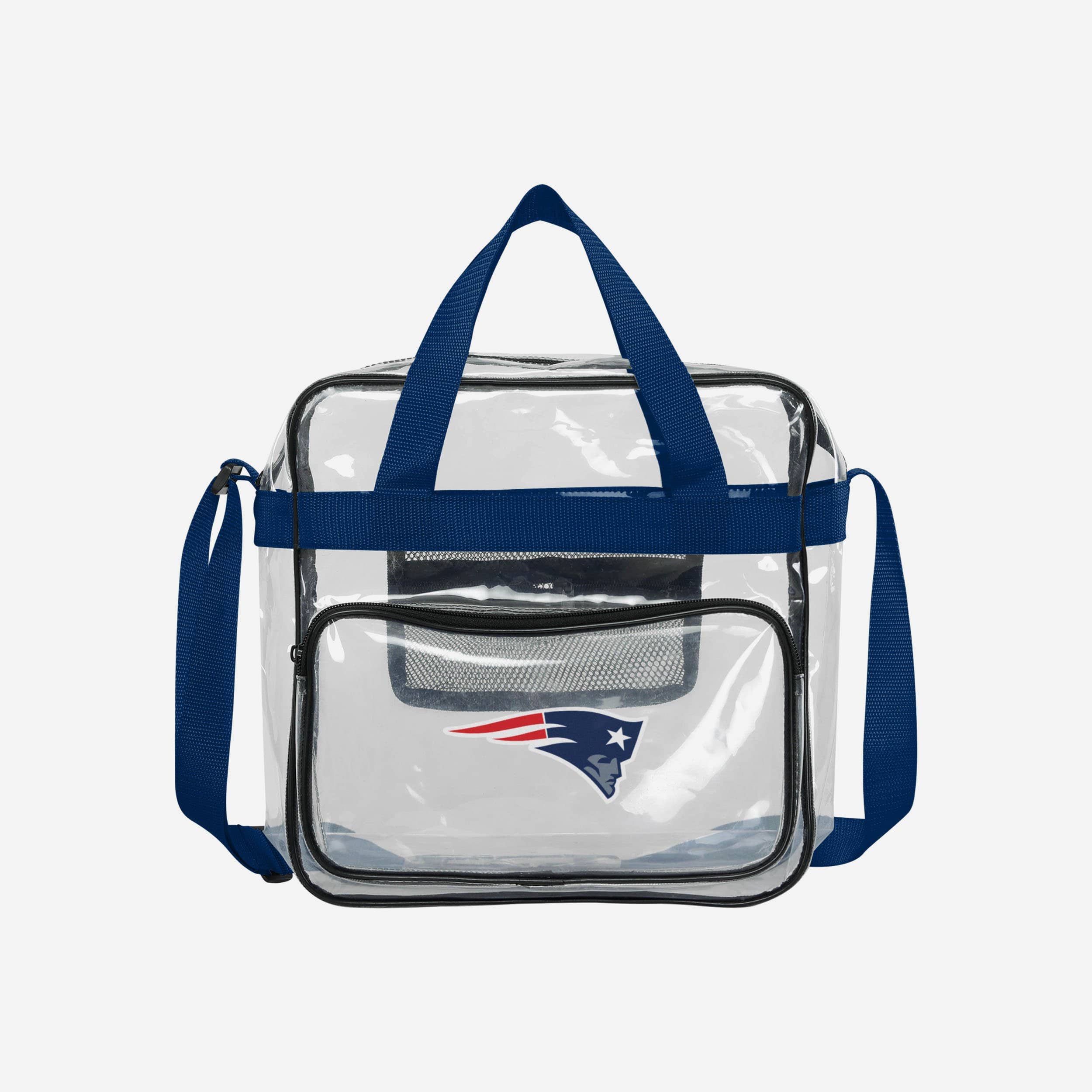 New England Patriots Clear High End Messenger Bag 1 New England Patriots Clear High End Messenger Bag
