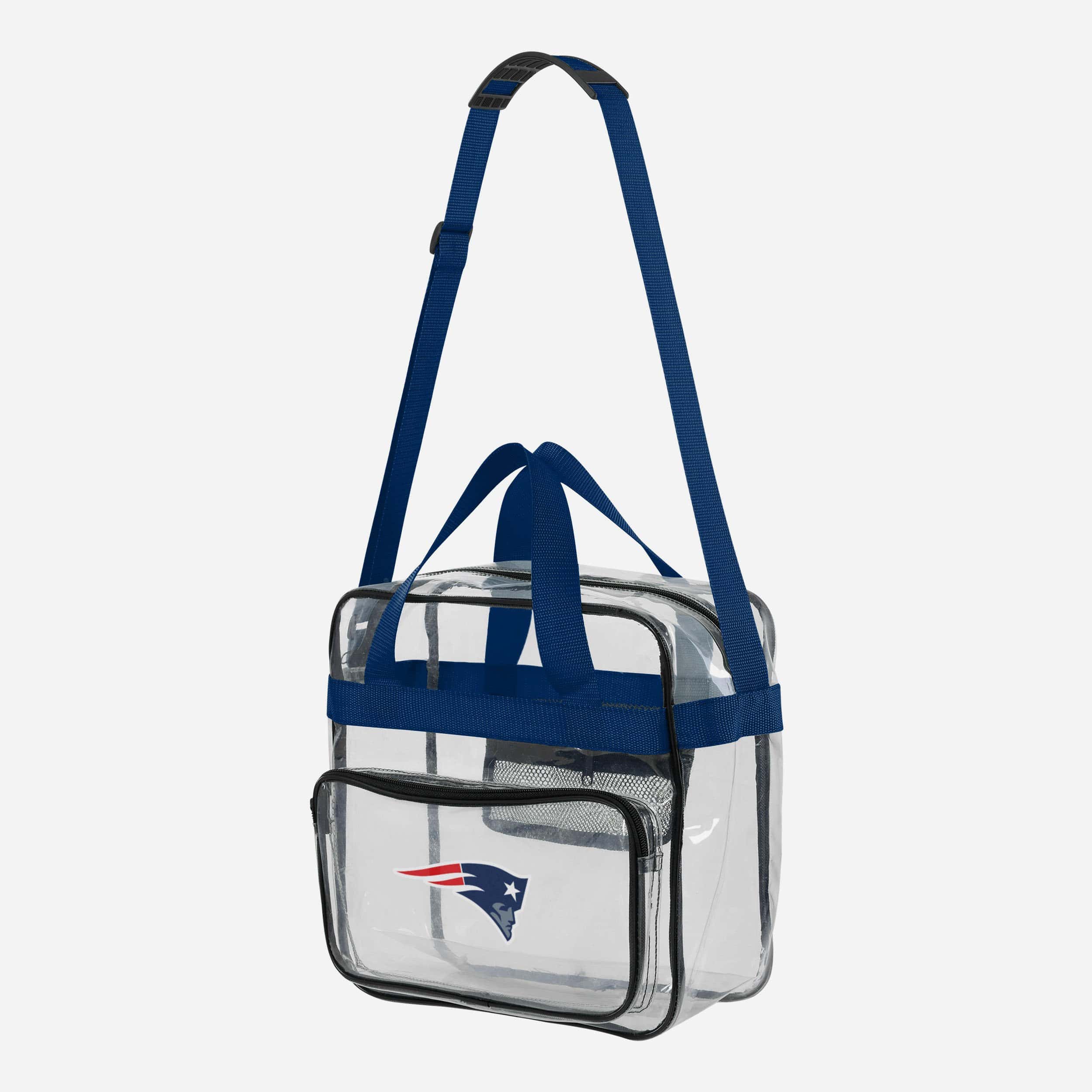 New England Patriots Clear High End Messenger Bag 2 New England Patriots Clear High End Messenger Bag
