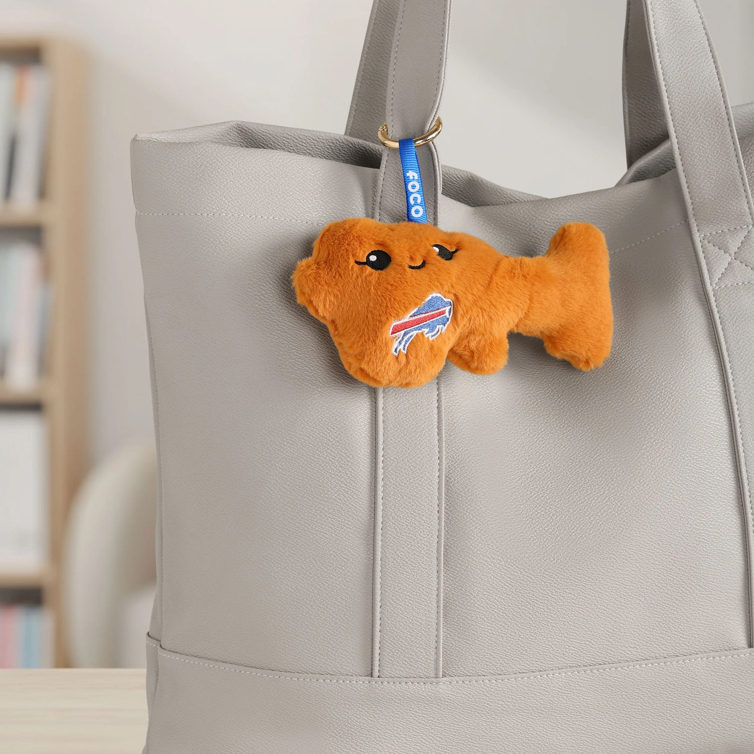 Buffalo Bills Plush Food Bag Charm Keychain 2 Buffalo Bills Plush Food Bag Charm Keychain