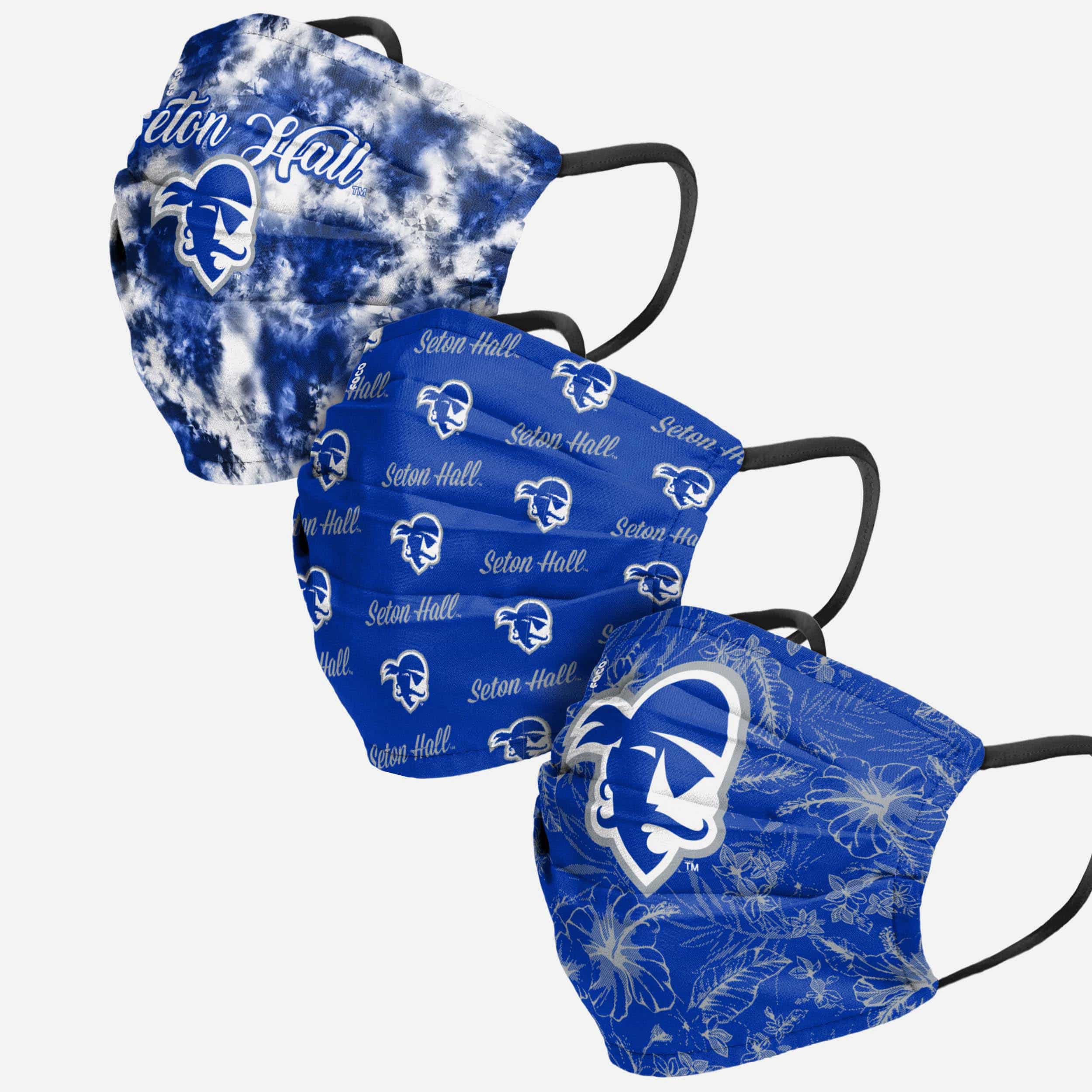 Seton Hall Pirates Womens Matchday 3 Pack Face Cover