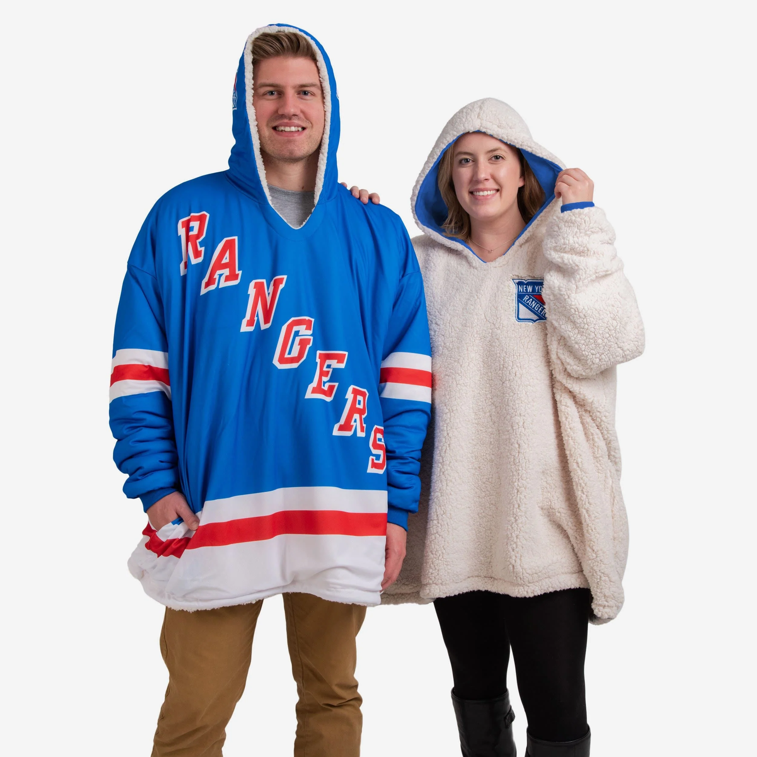 New York Rangers Reversible Gameday Hoodeez 1 New York Rangers Reversible Gameday Hoodeez