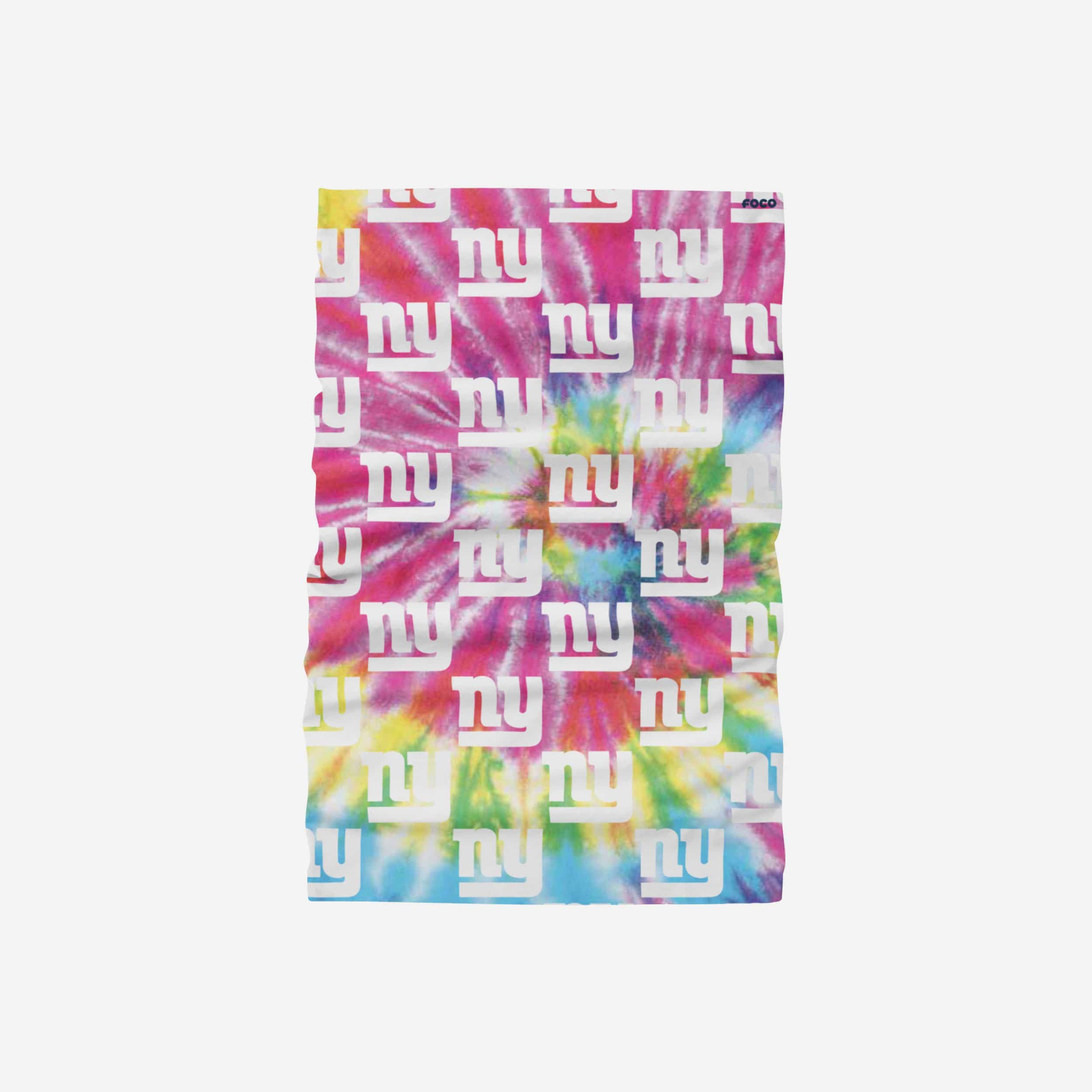New York Giants Pastel Tie-Dye Gaiter Scarf 2 New York Giants Pastel Tie-Dye Gaiter Scarf