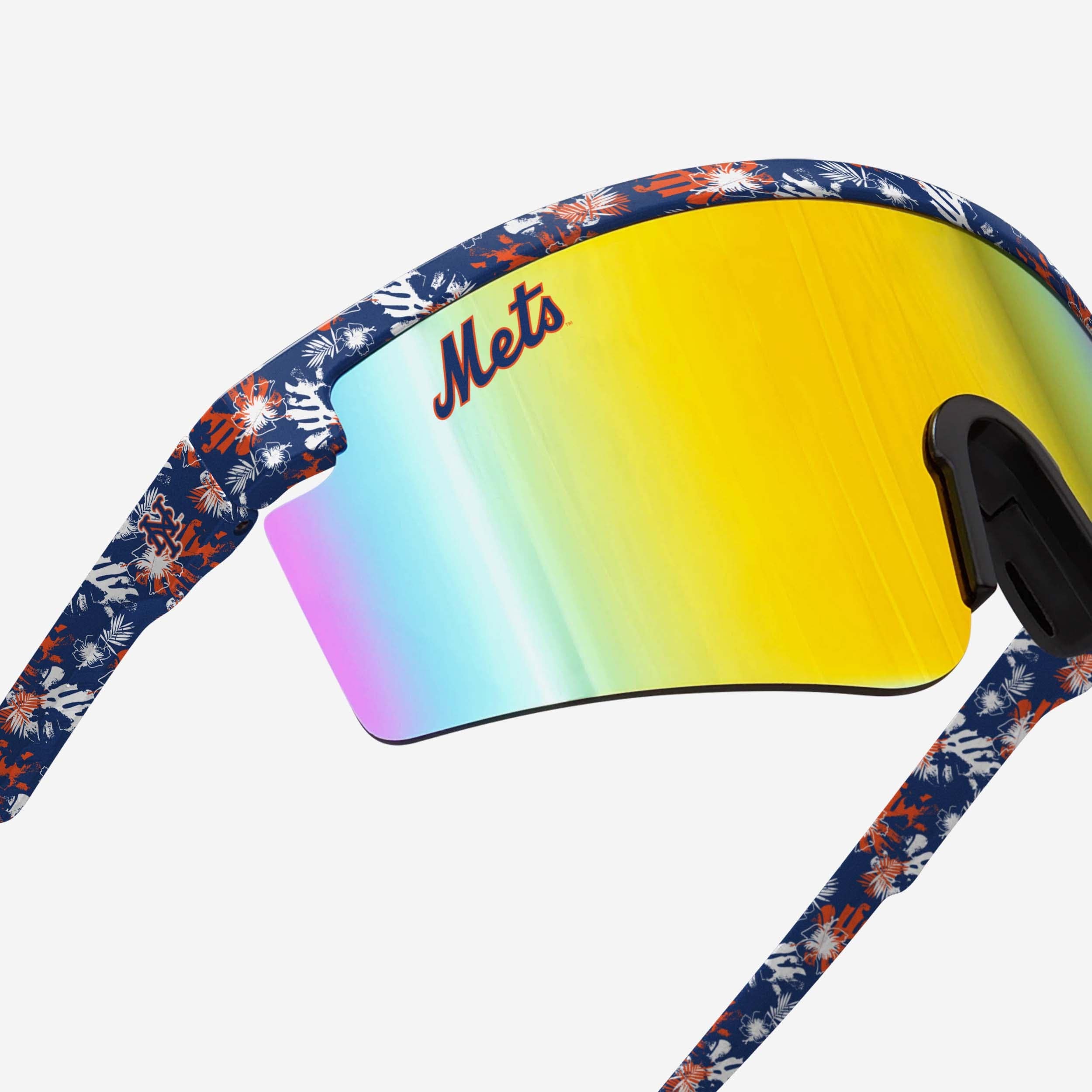 New York Mets Floral Large Frame Sunglasses 4 New York Mets Floral Large Frame Sunglasses