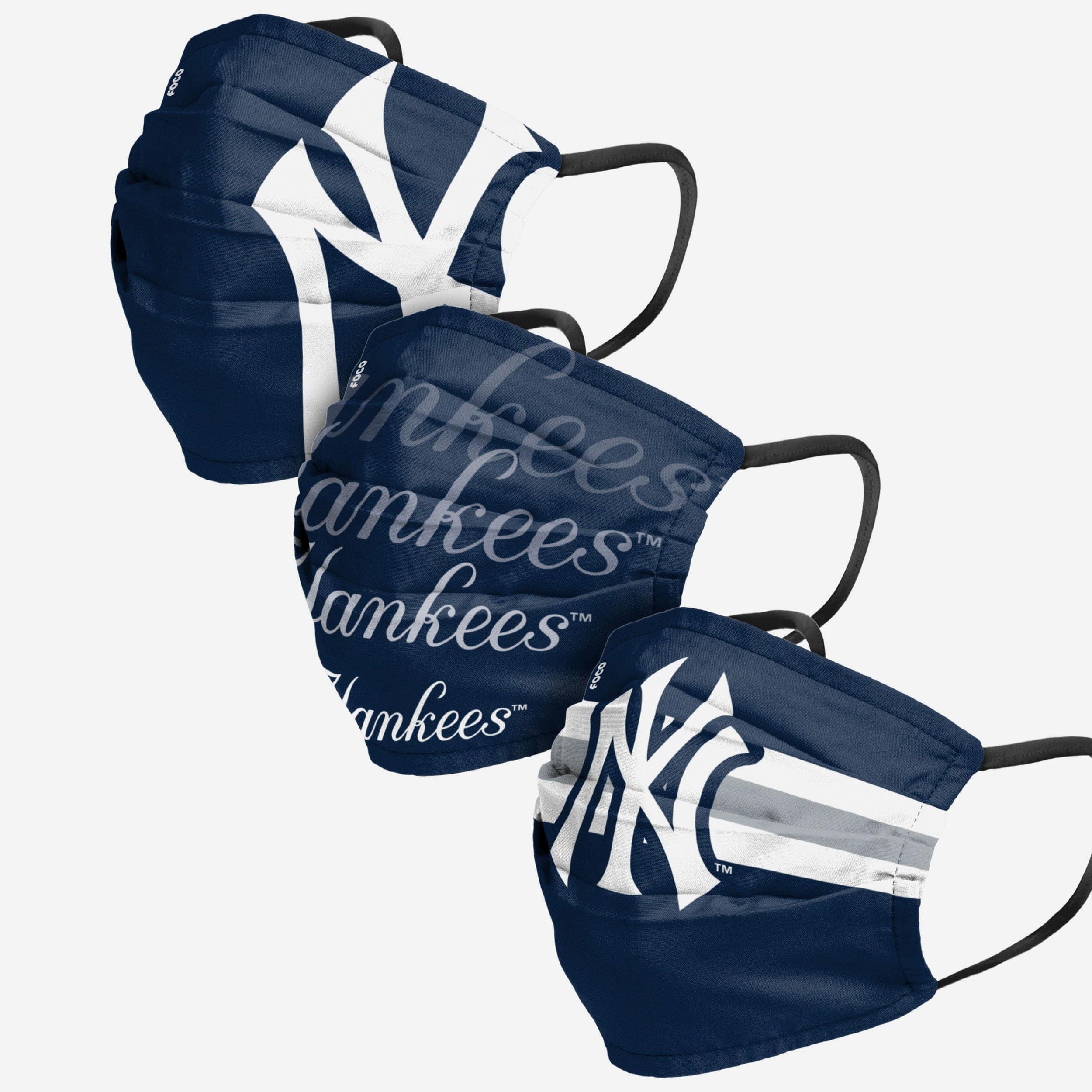 New York Yankees Matchday 3 Pack Face Cover