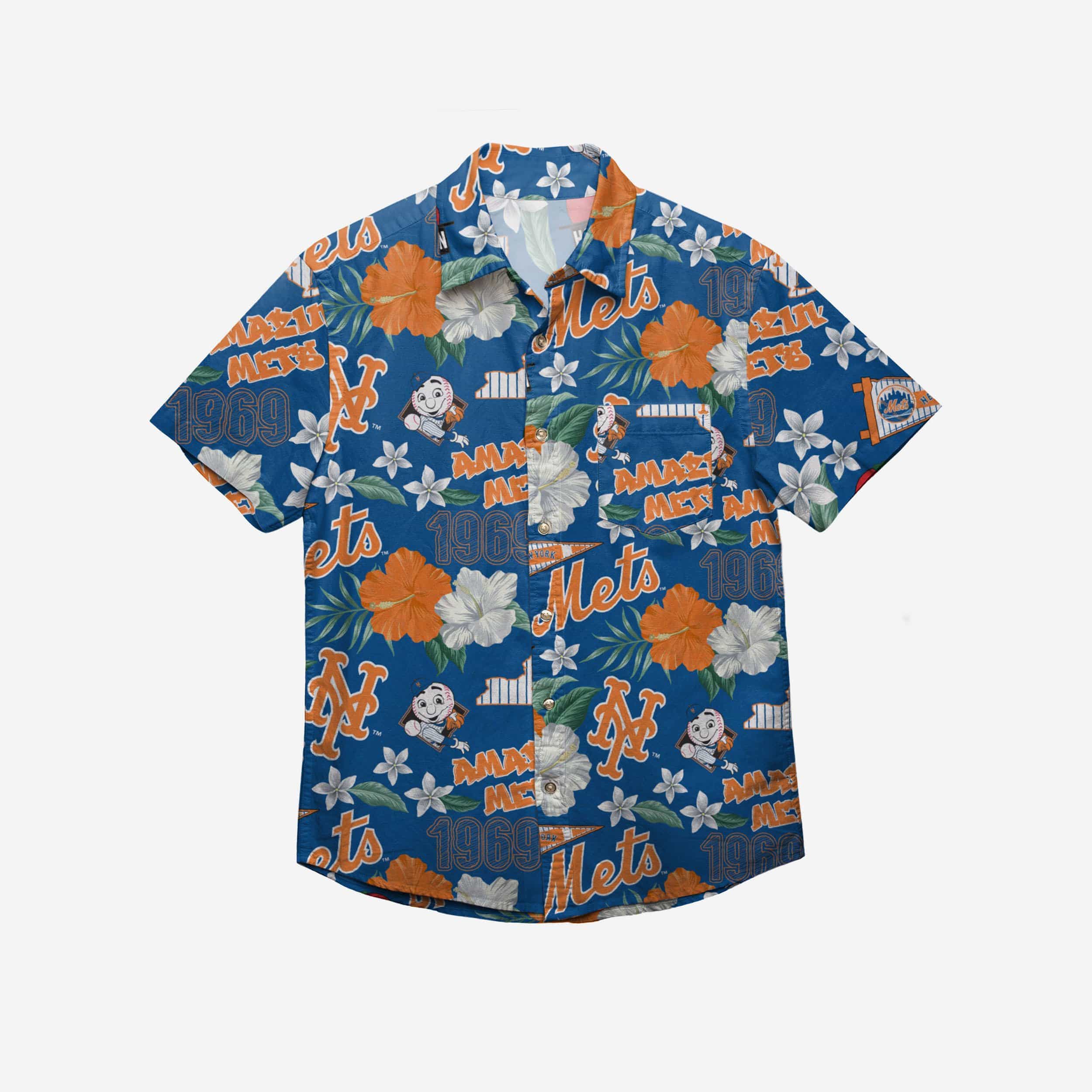 New York Mets City Style Button Up Shirt 2 New York Mets City Style Button Up Shirt