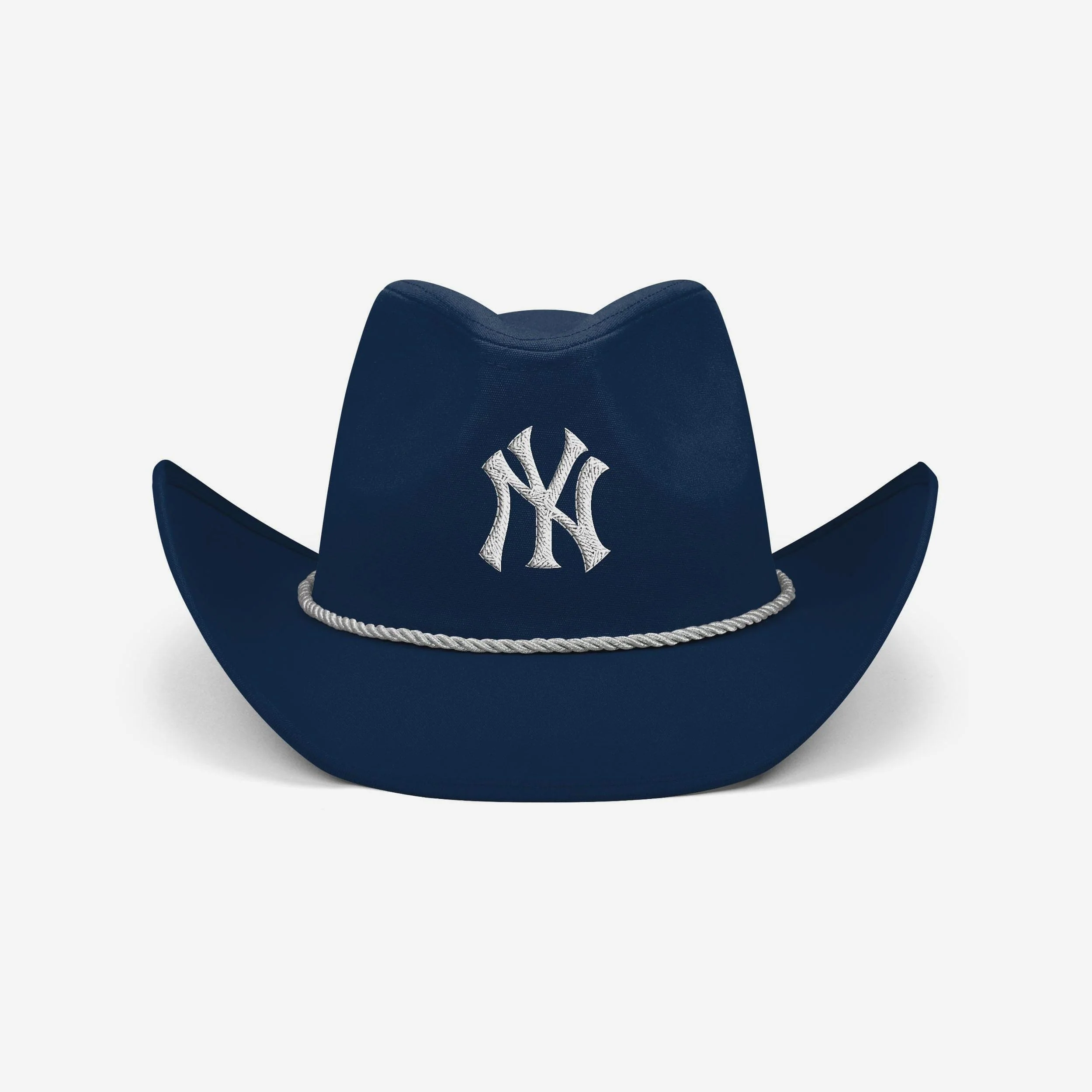 New York Yankees Solid Team Color Cowboy Hat 3 New York Yankees Solid Team Color Cowboy Hat