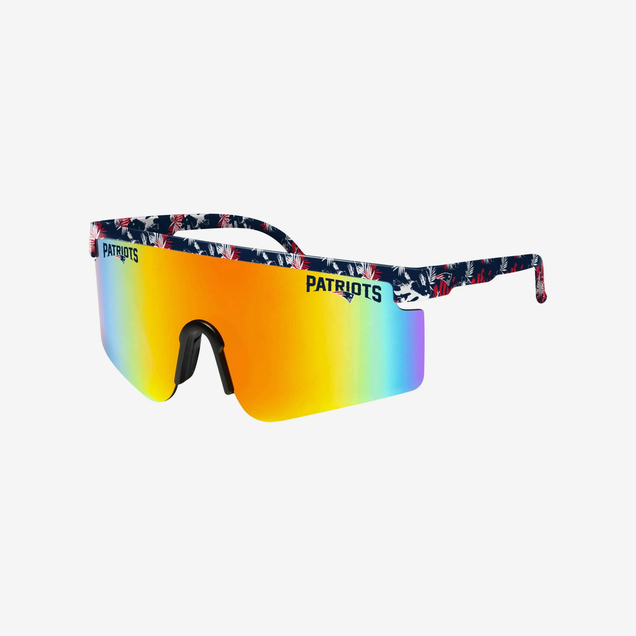 New England Patriots Floral Large Frame Sunglasses 1 New England Patriots Floral Large Frame Sunglasses