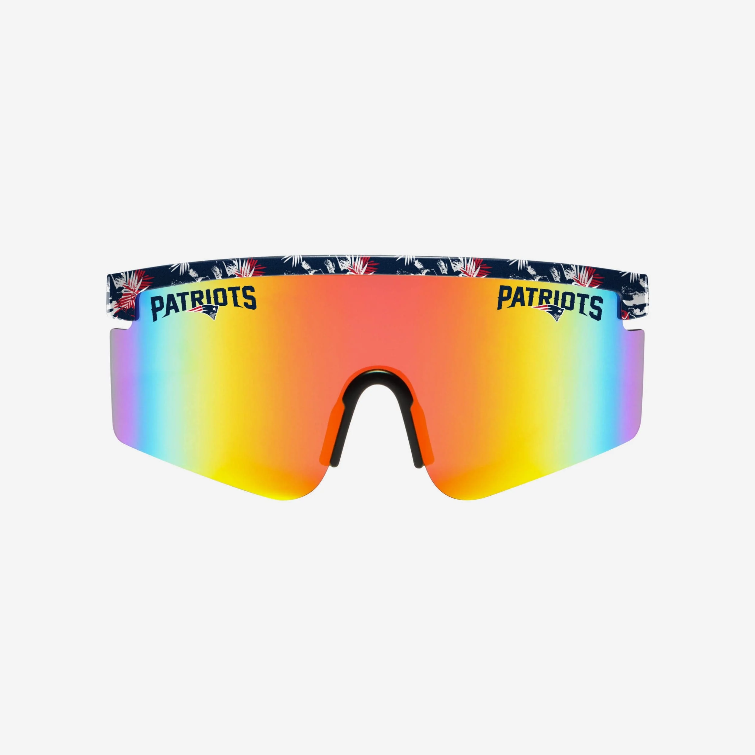 New England Patriots Floral Large Frame Sunglasses 2 New England Patriots Floral Large Frame Sunglasses