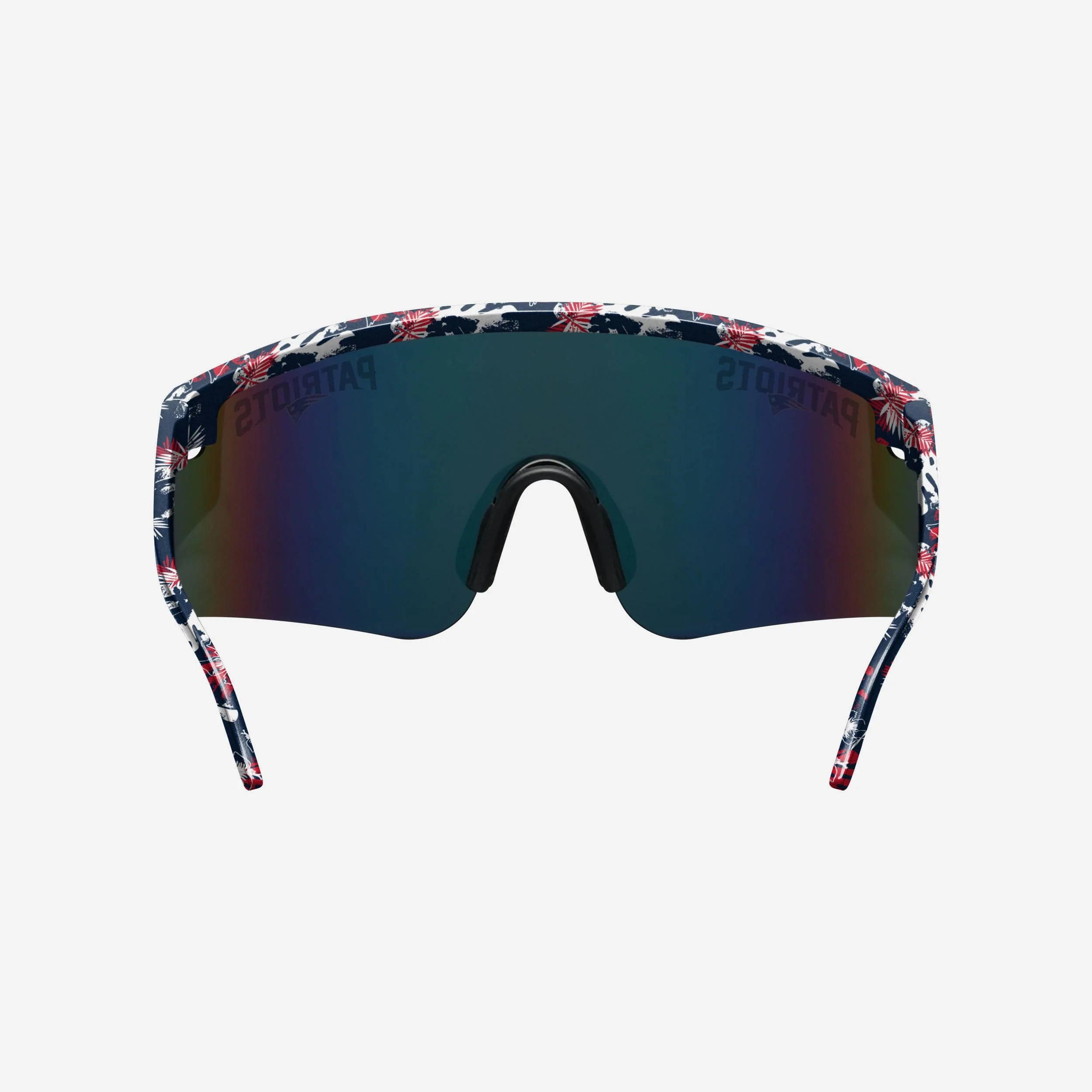 New England Patriots Floral Large Frame Sunglasses 5 New England Patriots Floral Large Frame Sunglasses