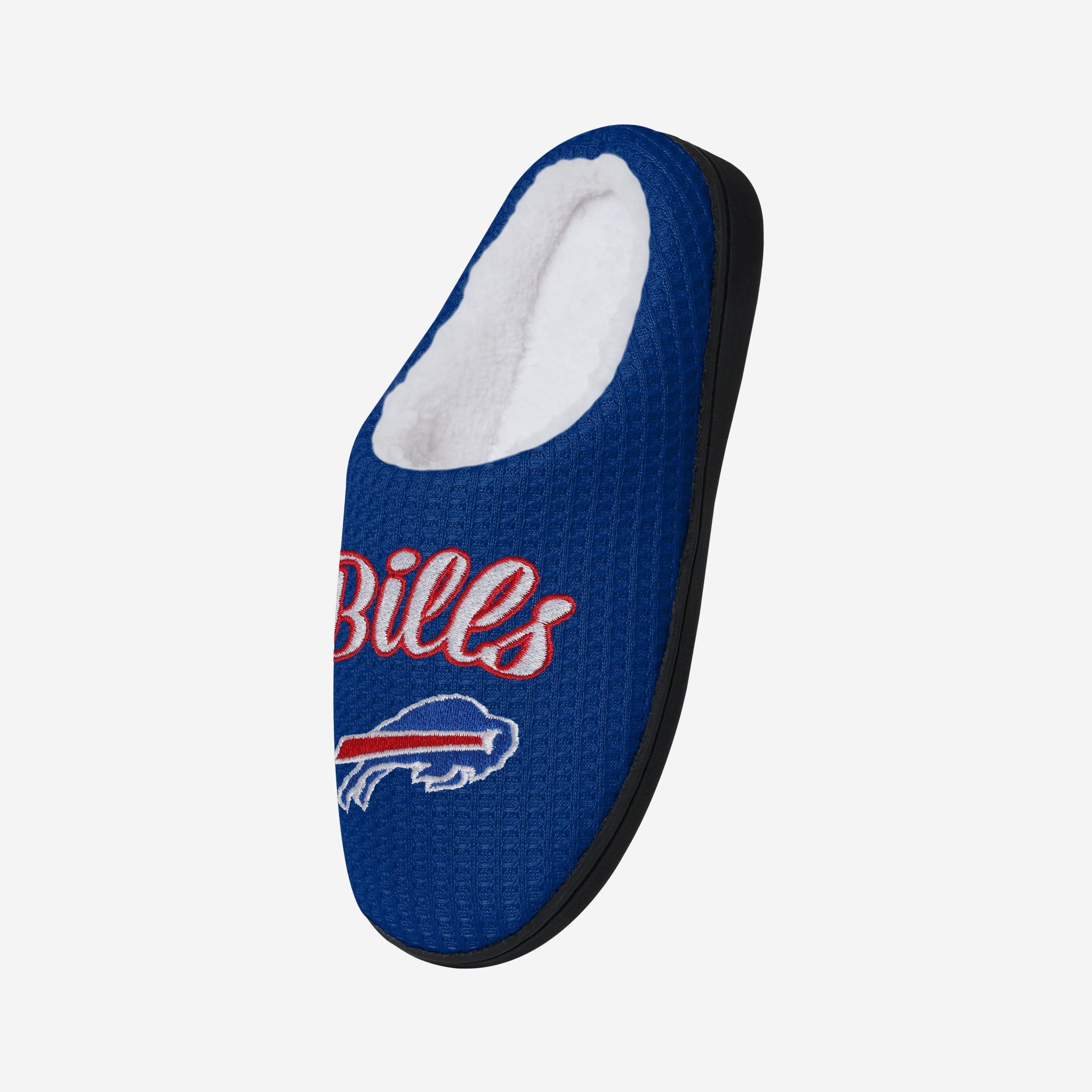 Buffalo Bills Womens Sherpa Lined Memory Foam Slipper 3 Buffalo Bills Womens Sherpa Lined Memory Foam Slipper