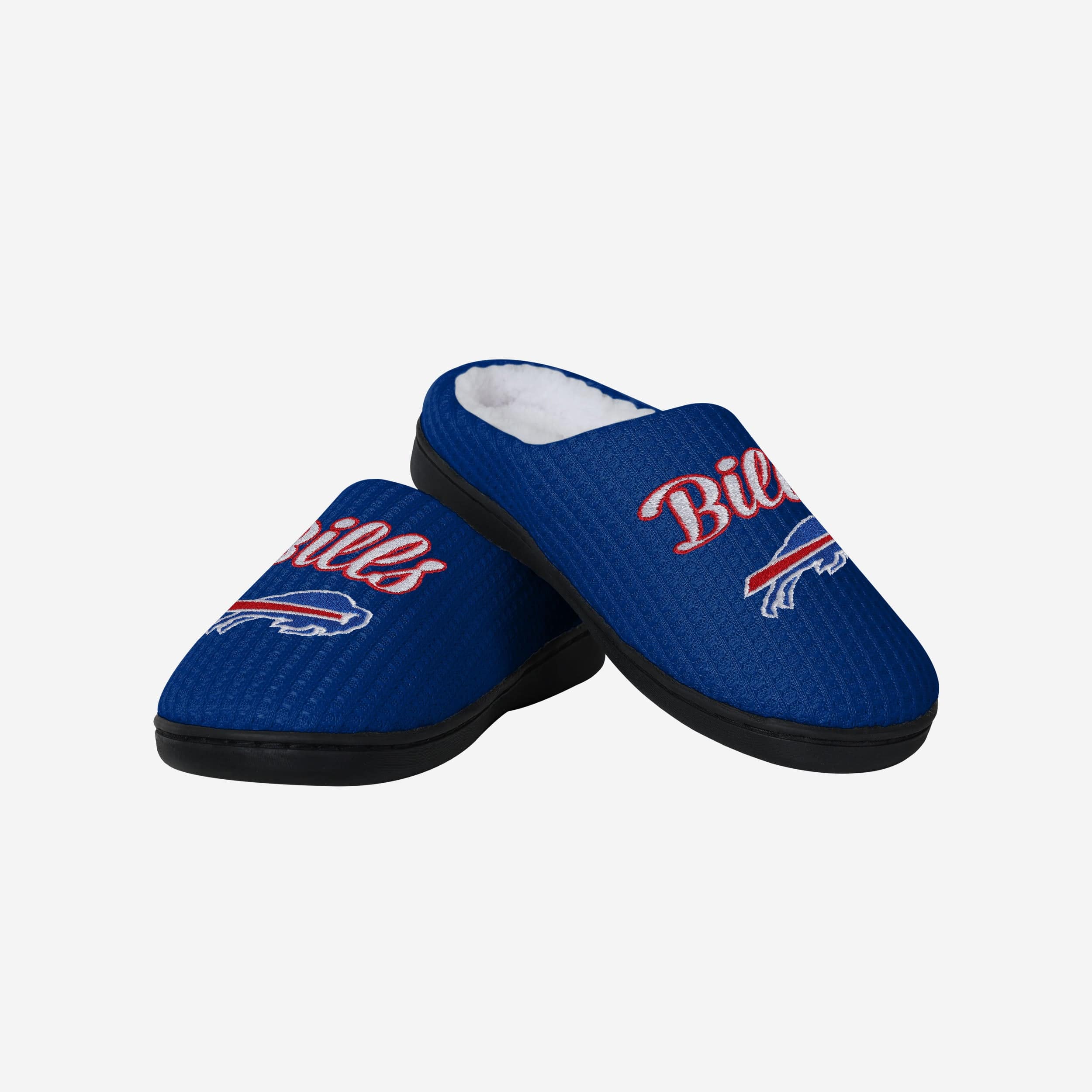 Buffalo Bills Womens Sherpa Lined Memory Foam Slipper 4 Buffalo Bills Womens Sherpa Lined Memory Foam Slipper