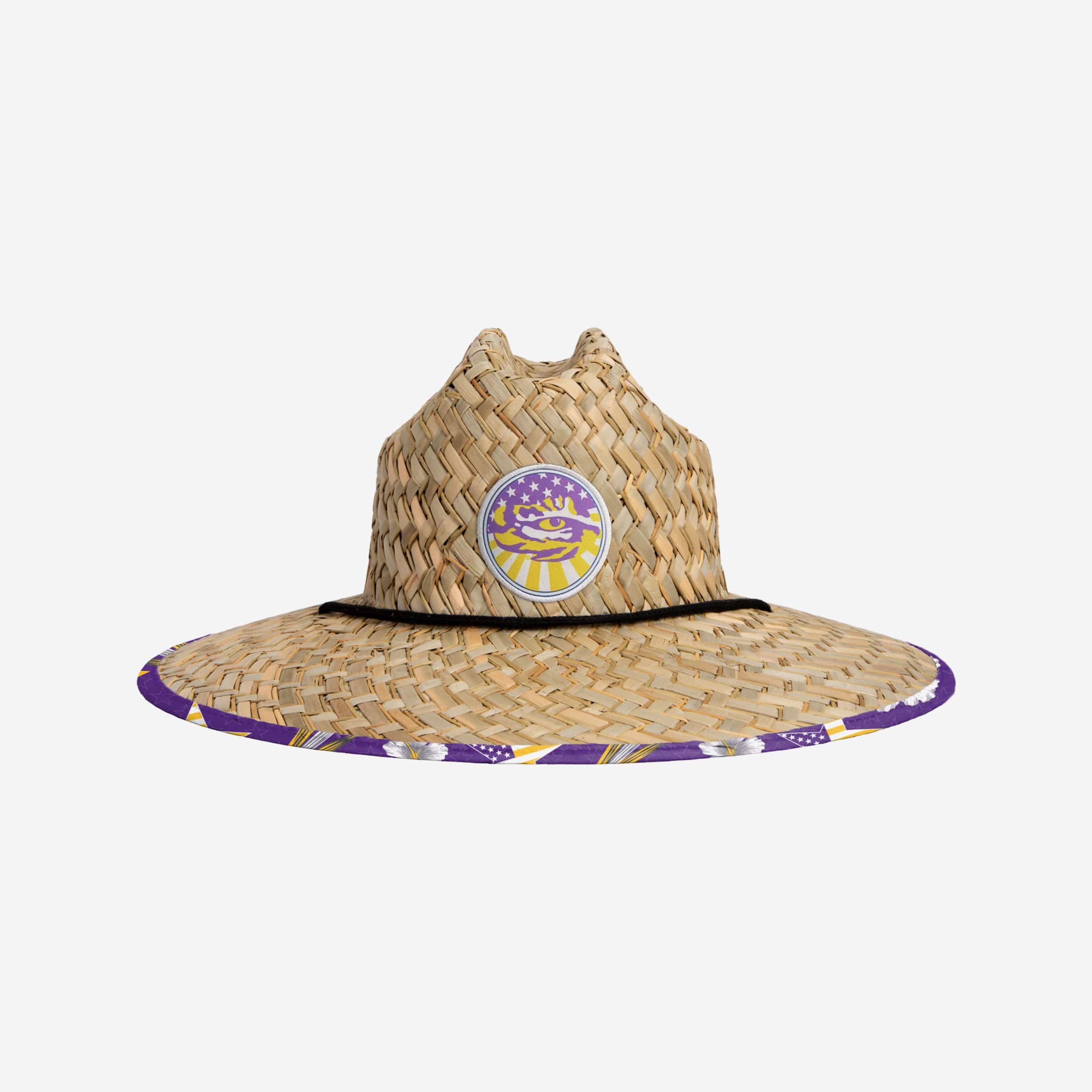 LSU Tigers Americana Straw Hat