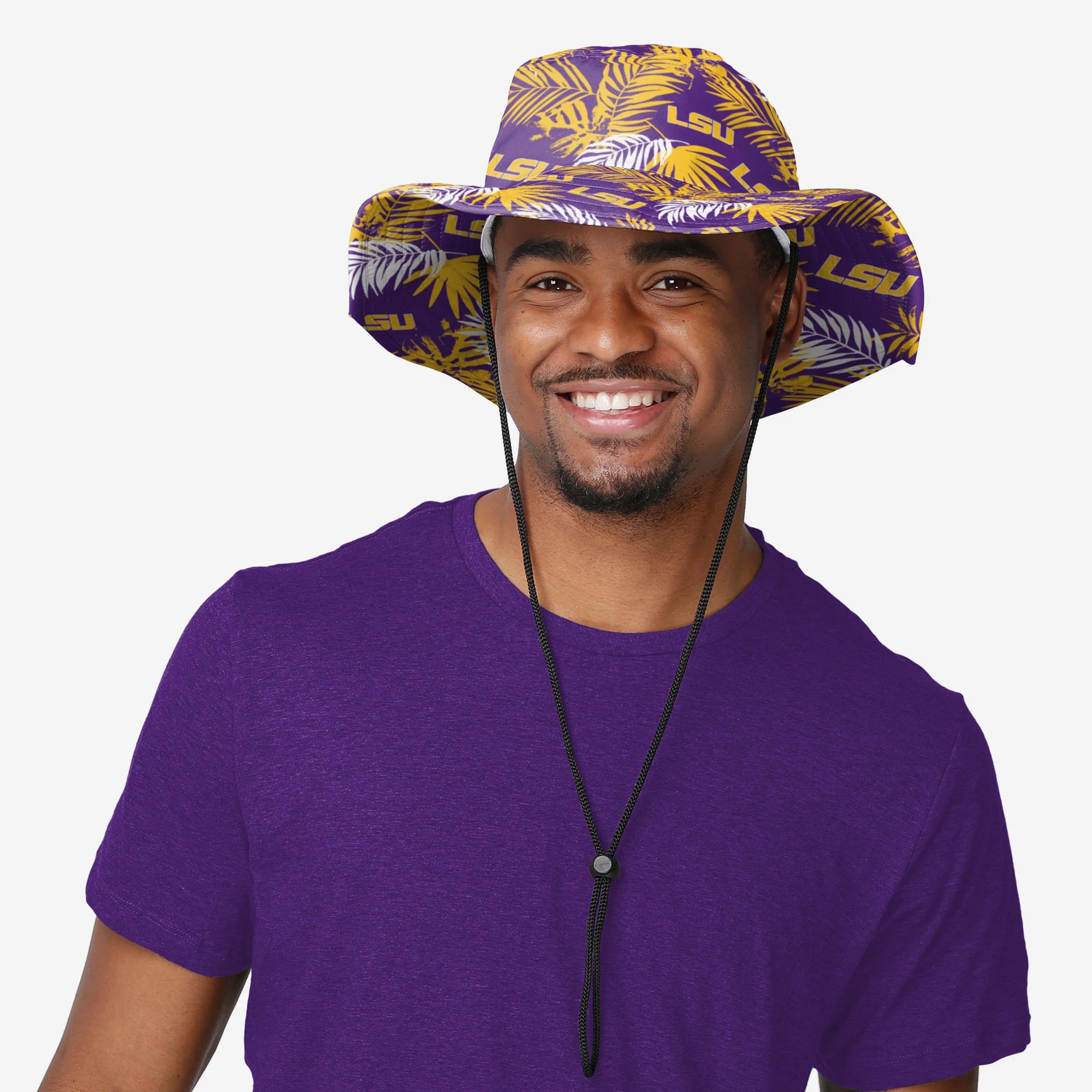 LSU Tigers Floral Boonie Hat 2 LSU Tigers Floral Boonie Hat