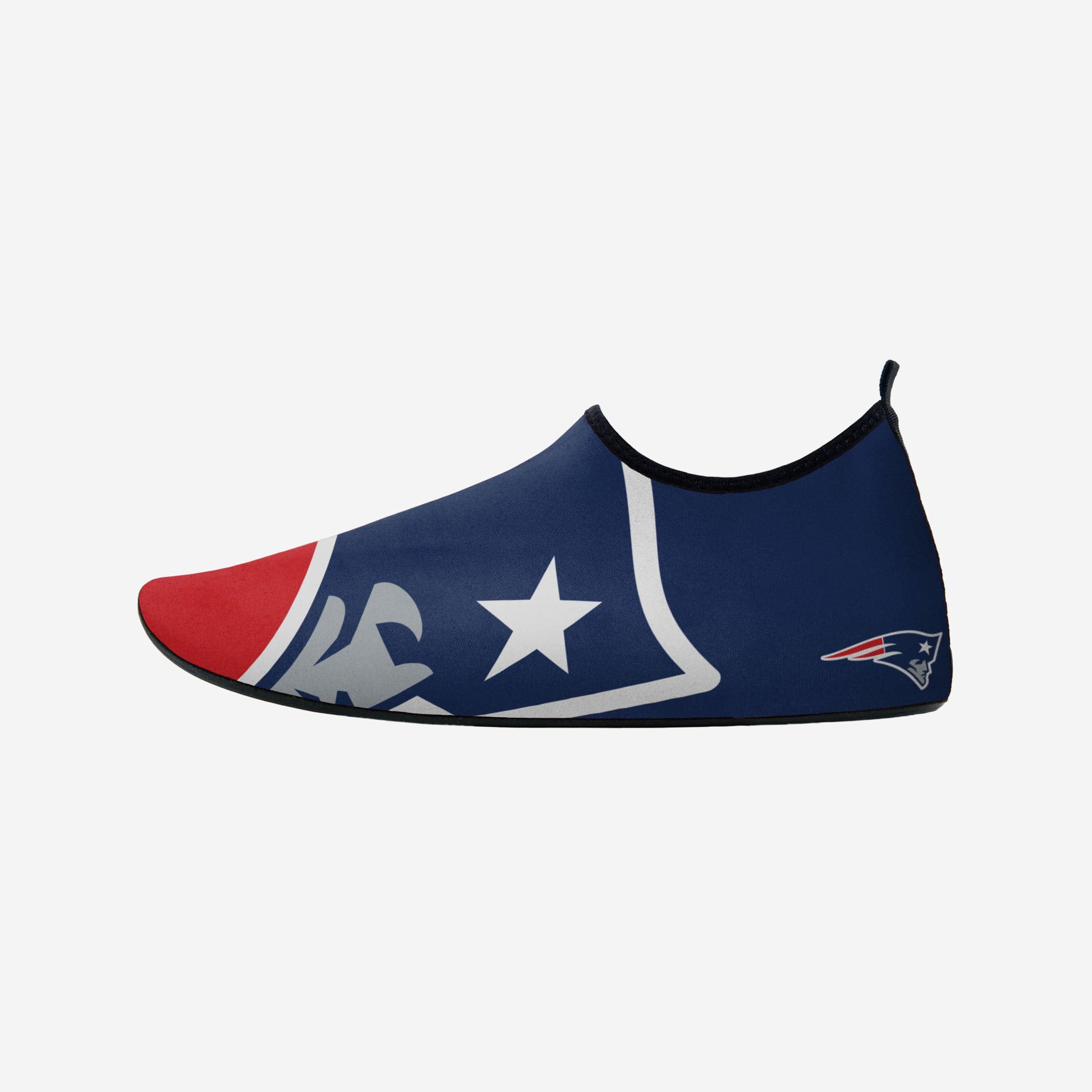 New England Patriots Mens Colorblock Water Shoe